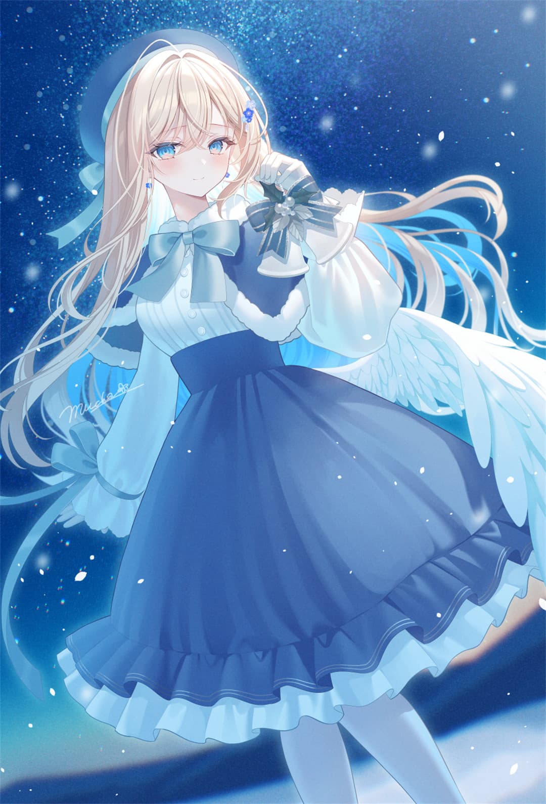 【插画美图】初音未来 碧蓝档案 砂狼白子 小鸟游星野 早濑优香 星穹铁道 停云 流萤 绝区零 艾莲 星见雅 动漫壁纸推荐 P站美图-第4张