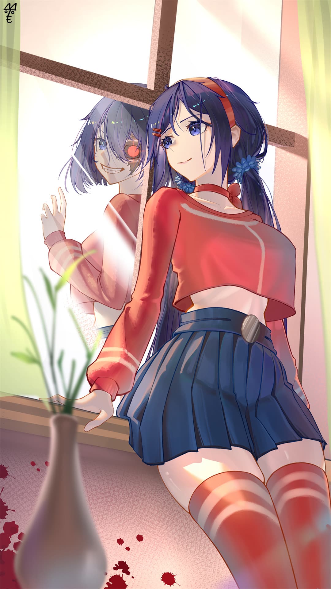 【插画美图】星穹铁道 流萤 原神 茜特菈莉 绝区零 星见雅 初音未来 碧蓝档案 阿罗娜 动漫壁纸推荐 P站美图-第6张