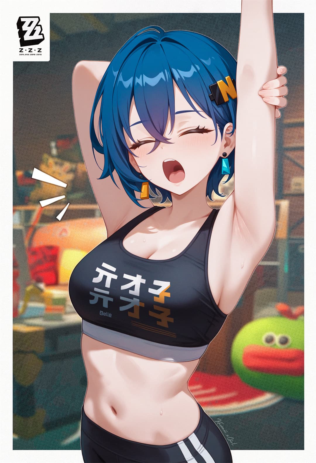 【插画美图】绝区零 艾莲乔 玲 星穹铁道 镜流 飞霄 花火 知更鸟 原神 芙宁娜 动漫壁纸推荐 P站美图-第9张