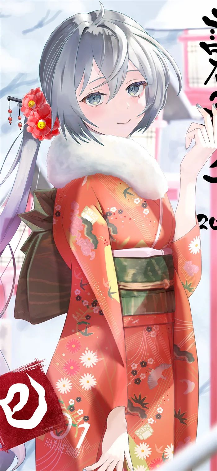 【动漫壁纸】2025新年 初音未来 Miku 插画壁纸 P站美图-第5张
