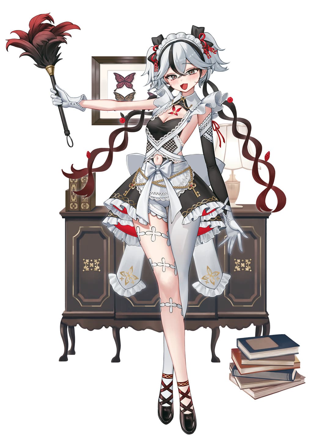 【插画美图】绝区零 玲 原神 茜特拉莉 小胡桃 初音未来 碧蓝档案 圣园未花(弥香) 动漫壁纸推荐（共55张） P站美图-第9张