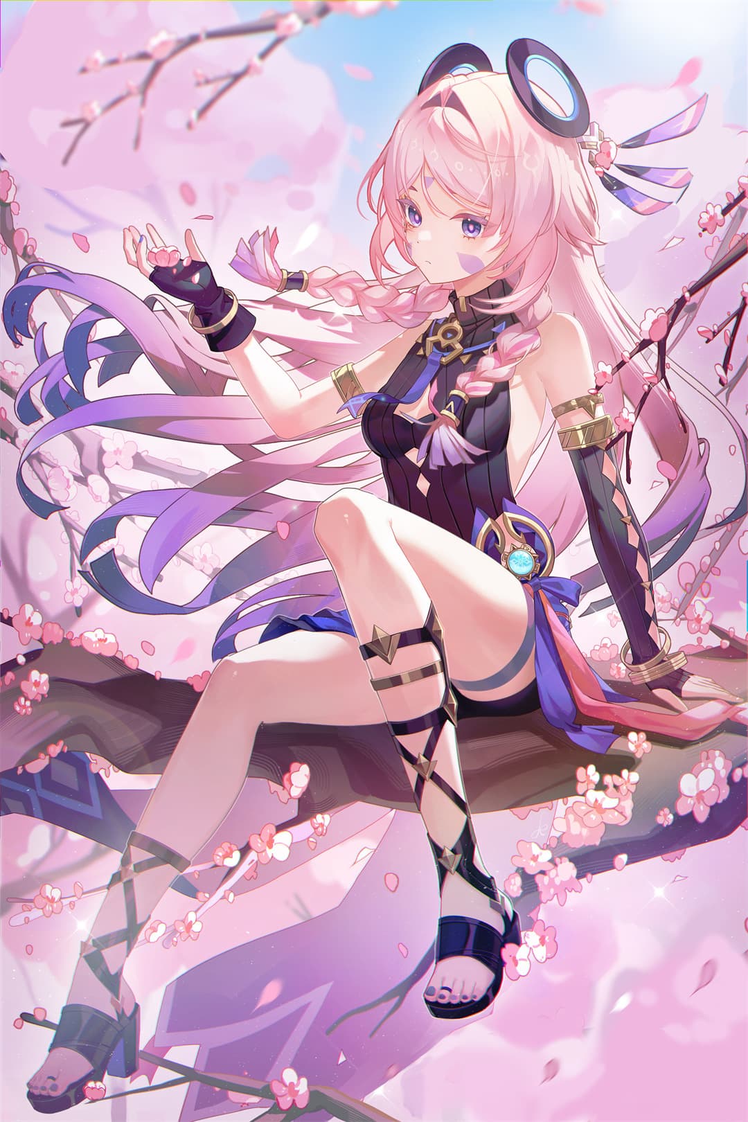 【插画美图】绝区零 玲 原神 茜特拉莉 小胡桃 初音未来 碧蓝档案 圣园未花(弥香) 动漫壁纸推荐（共55张） P站美图-第8张