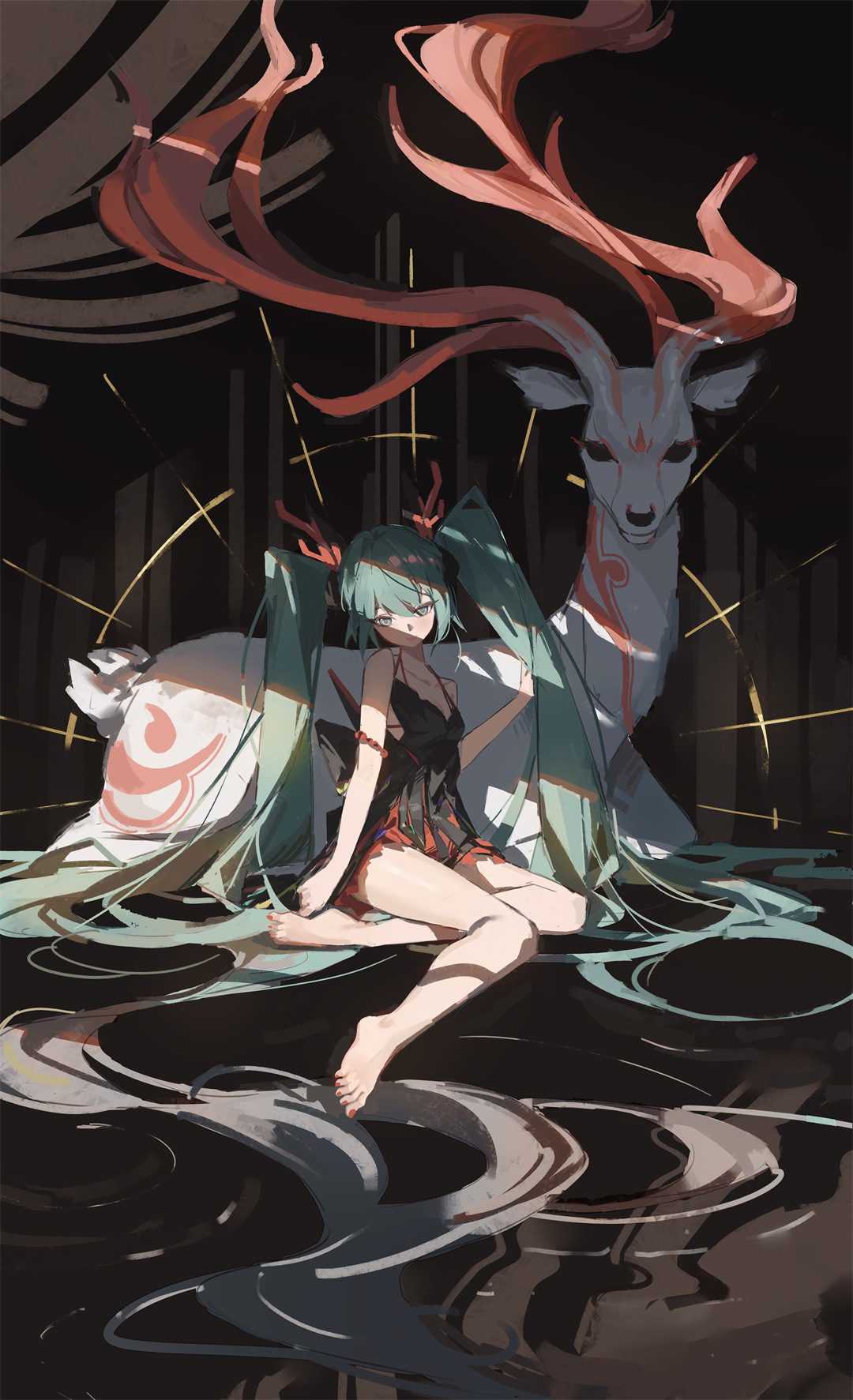 【插画美图】绝区零 玲 碧蓝档案 仲正一花 陸八魔アル Dimtown 初音未来 星穹铁道 花火 动漫壁纸推荐 P站美图-第8张