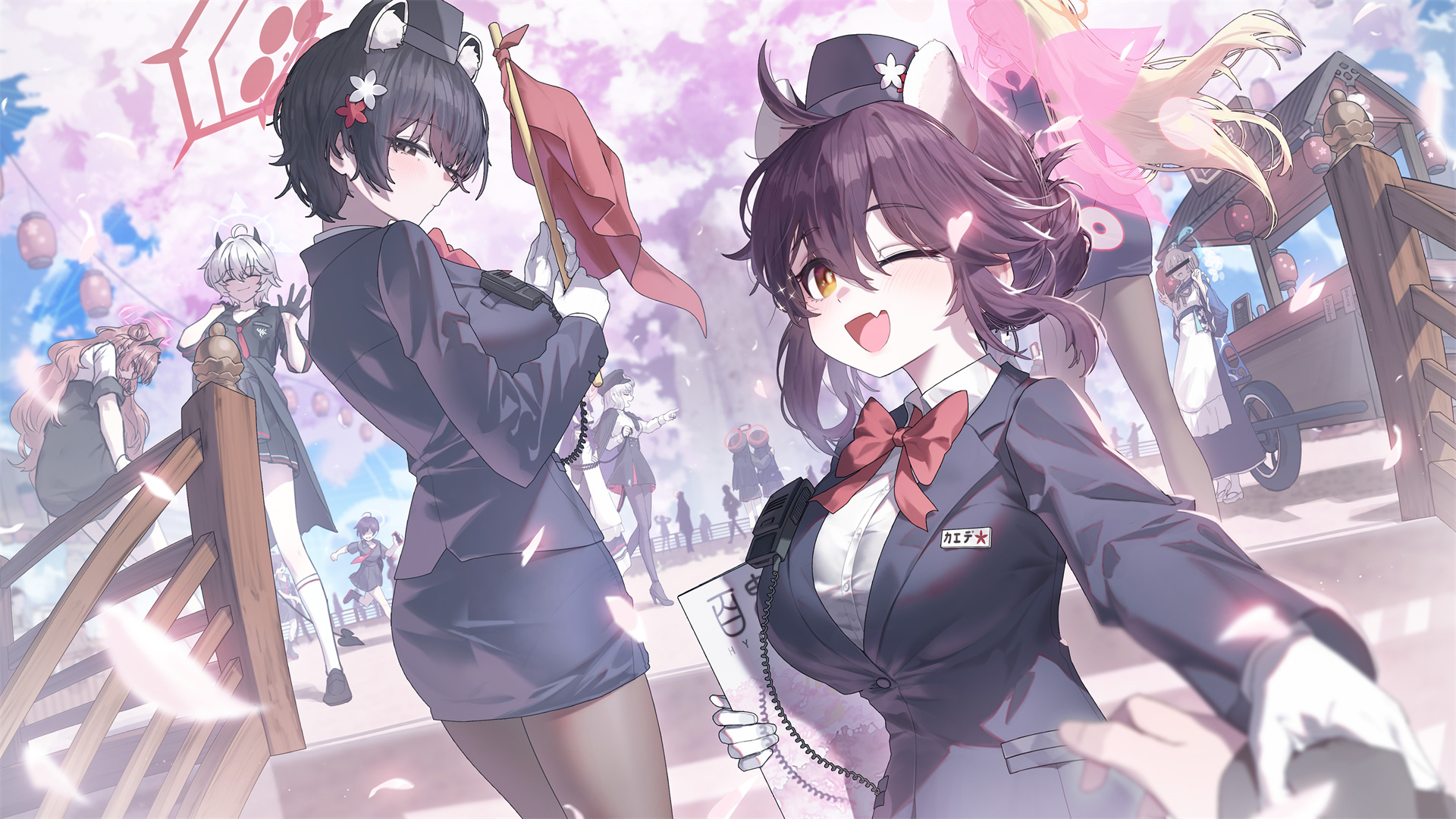 【插画美图】绝区零 玲 碧蓝档案 仲正一花 陸八魔アル Dimtown 初音未来 星穹铁道 花火 动漫壁纸推荐 P站美图-第11张
