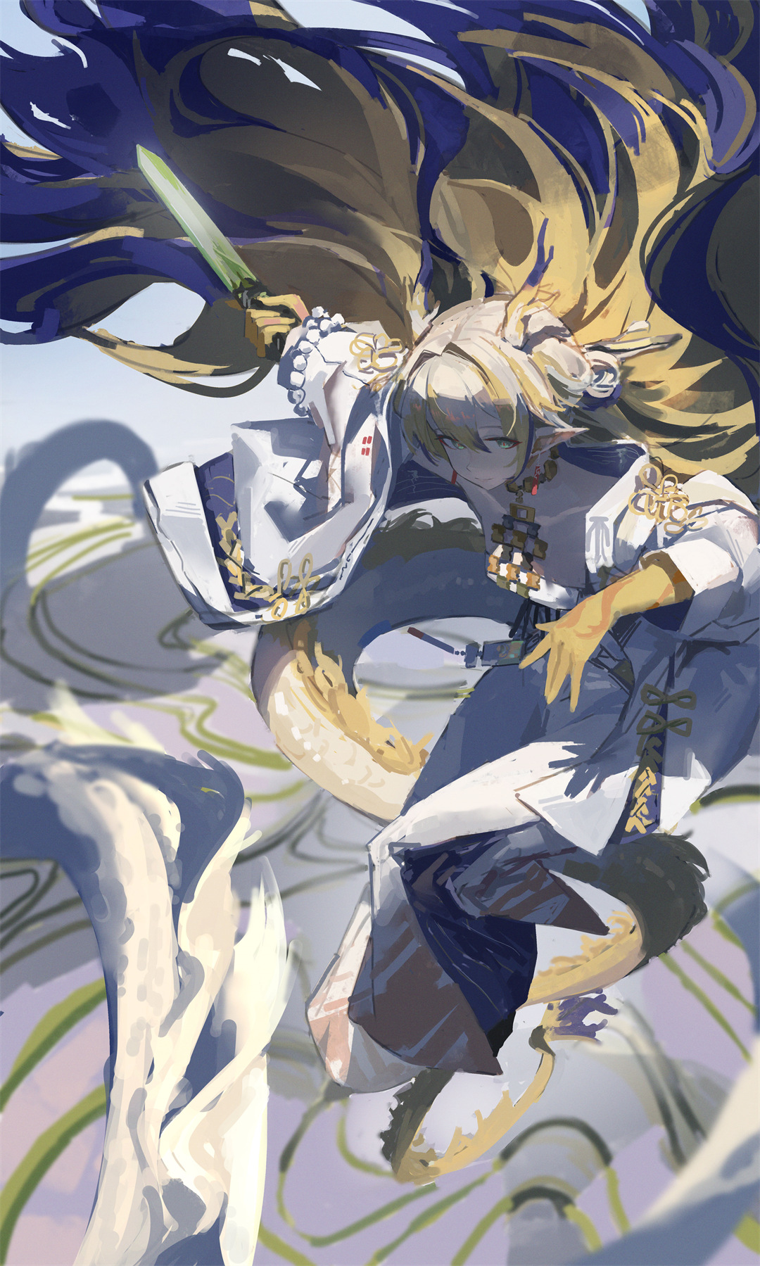 【插画美图】绝区零 玲 碧蓝档案 仲正一花 陸八魔アル Dimtown 初音未来 星穹铁道 花火 动漫壁纸推荐 P站美图-第18张