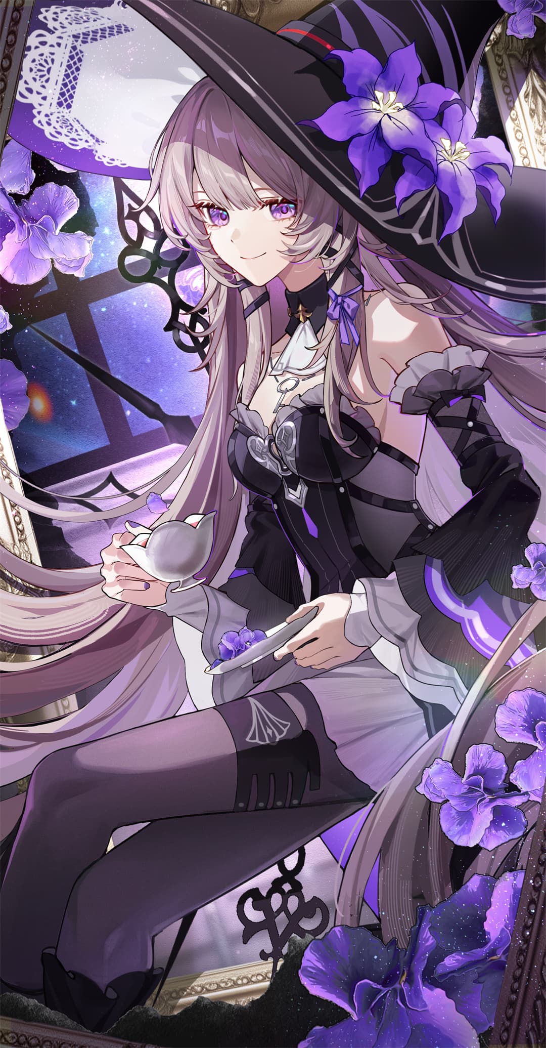 【插画美图】碧蓝档案 妃咲 星穹铁道 黑塔 黄金裔 虚拟偶像 花芽すみれ 动漫壁纸推荐 P站美图-第4张