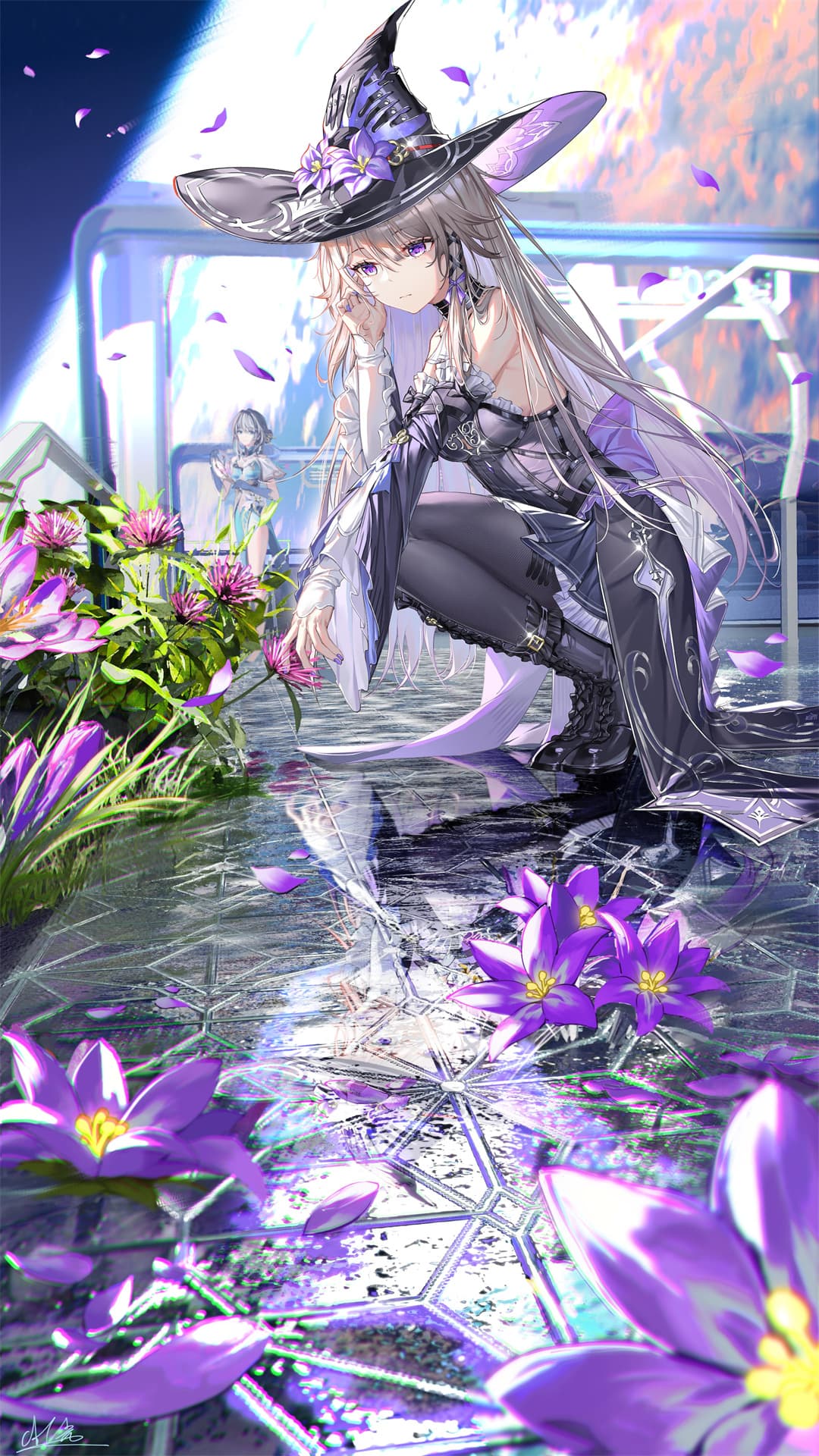 【插画美图】碧蓝档案 妃咲 星穹铁道 黑塔 黄金裔 虚拟偶像 花芽すみれ 动漫壁纸推荐 P站美图-第18张