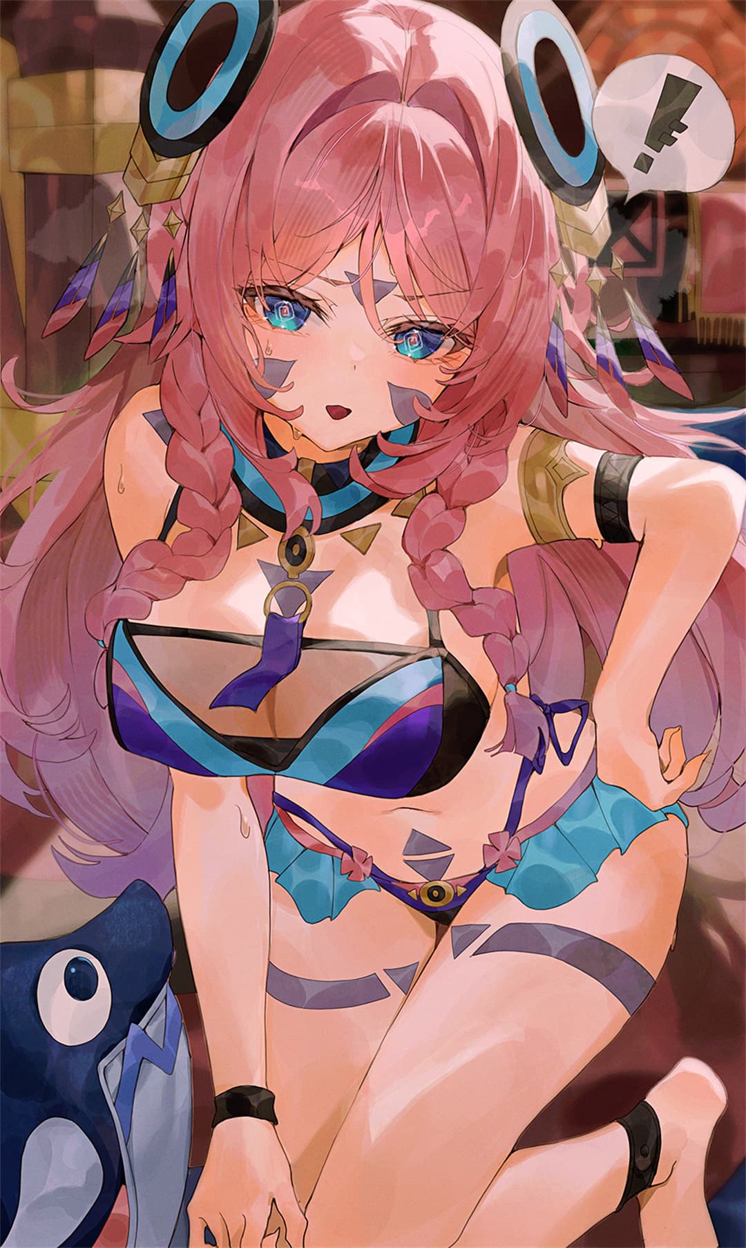 【插画精选】原神 茜特拉莉 麻雀一番街 白子&黒子 碧蓝航线 埃吉尔 会员动漫美图推荐 精选插画-第4张