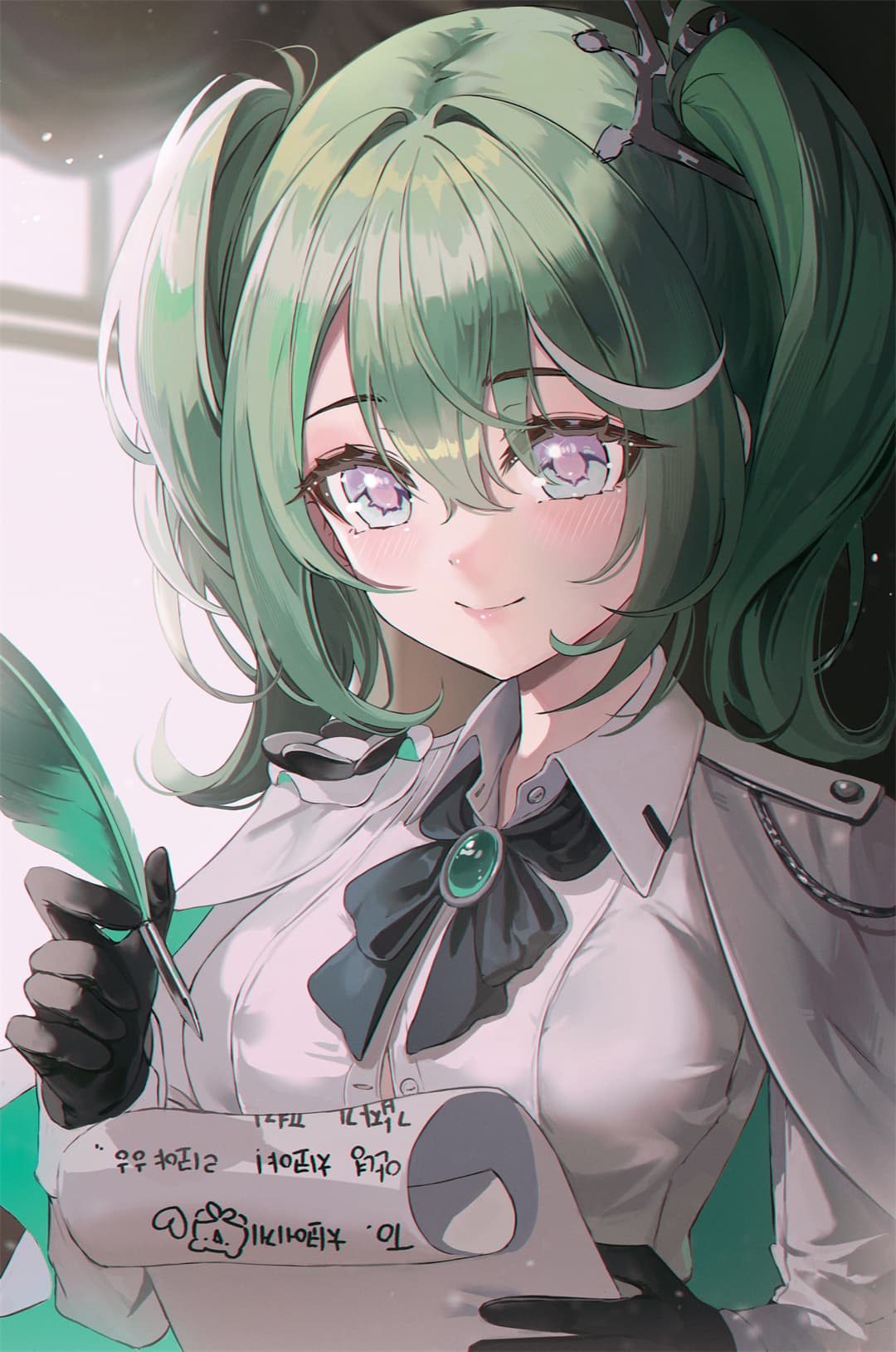 【插画美图】初音未来 星穹铁道 黑塔  流萤 原神 茜特拉莉 碧蓝档案 砂狼白子 绝区零 星见雅 动漫壁纸推荐 P站美图-第7张