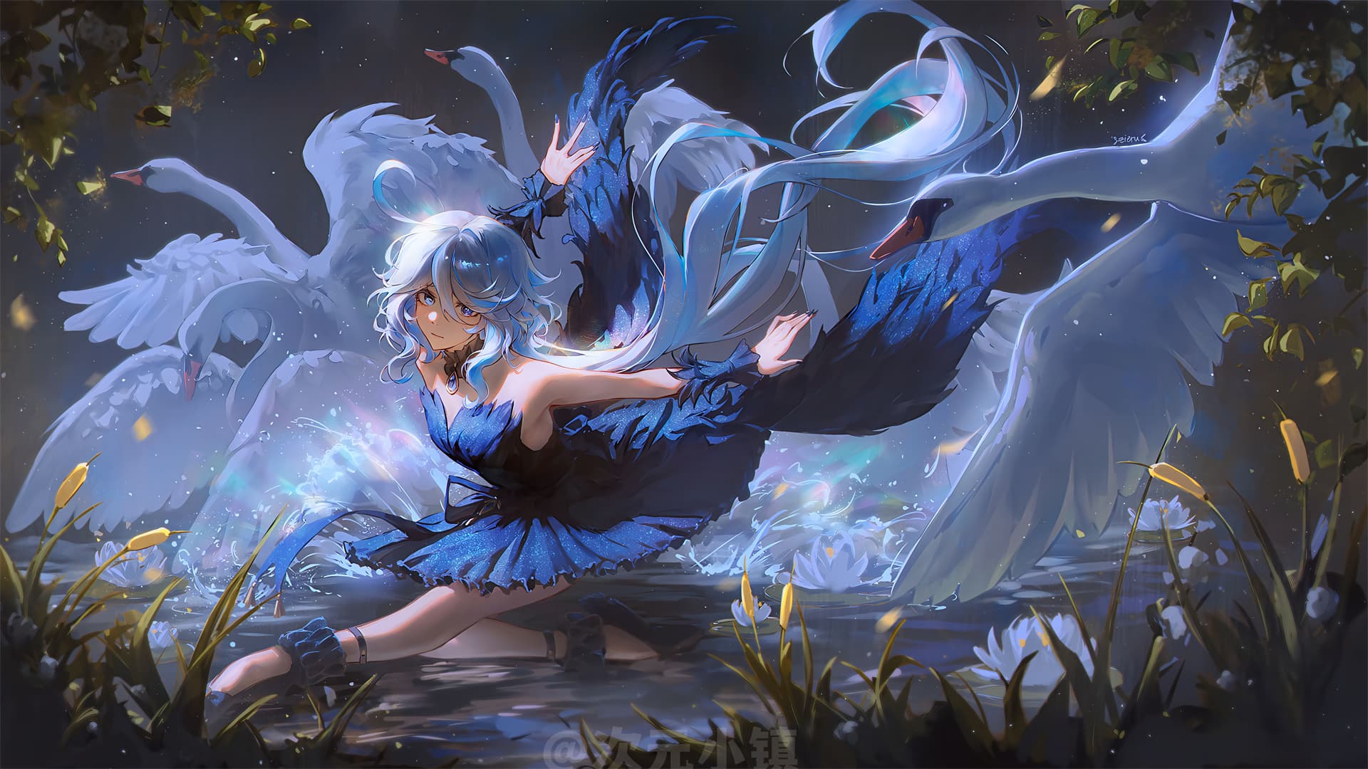 【动漫壁纸】星穹铁道 阮梅 碧蓝档案 早濑优香 原神 小草神 芙宁娜 绝区零 星见雅 插画美图推荐 动漫壁纸-第18张