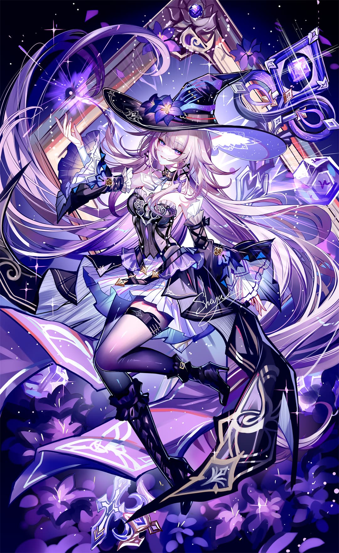 【插画美图】初音未来短发 原神 小胡桃 茜特拉莉 女仆美少女 早濑优香 圣园弥香 星穹铁道 黑塔 动漫壁纸推荐 P站美图-第3张