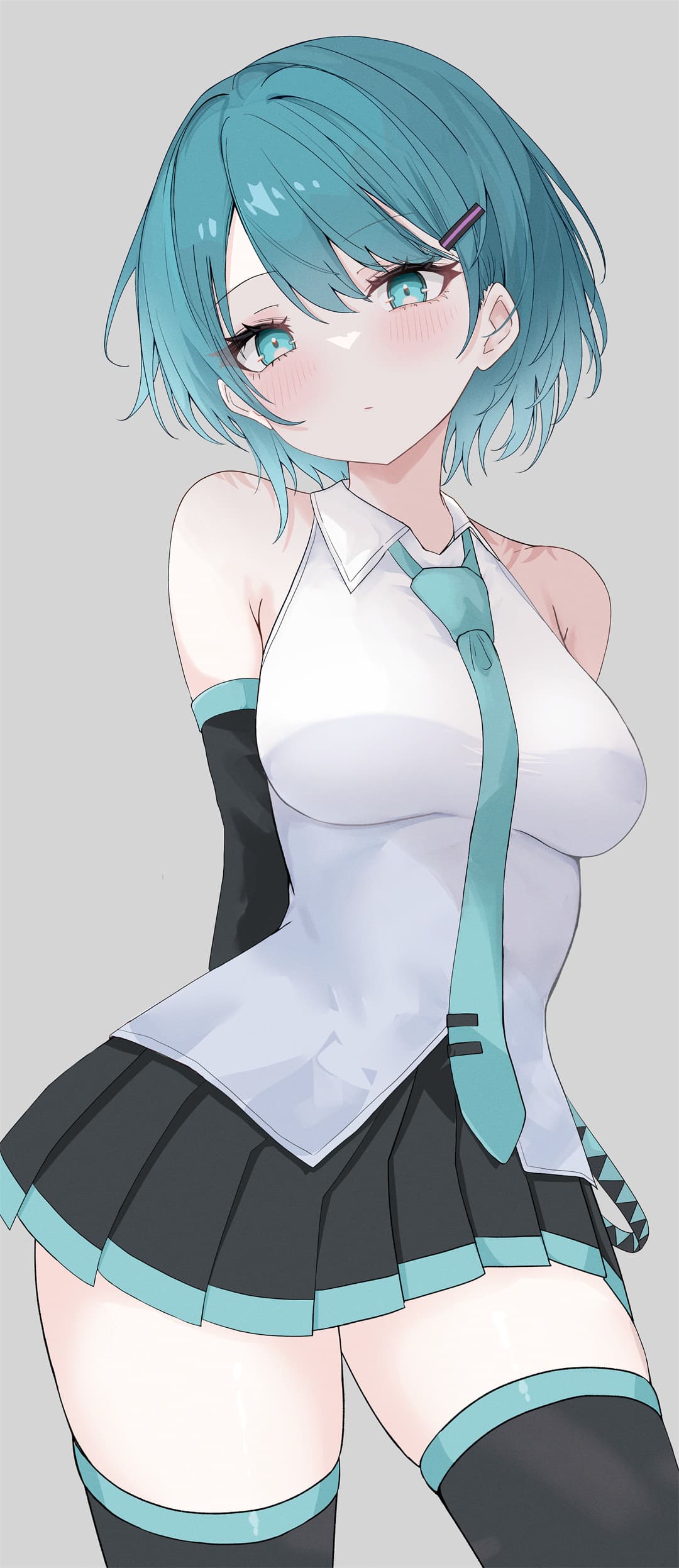 【插画美图】初音未来短发 原神 小胡桃 茜特拉莉 女仆美少女 早濑优香 圣园弥香 星穹铁道 黑塔 动漫壁纸推荐 P站美图-第4张