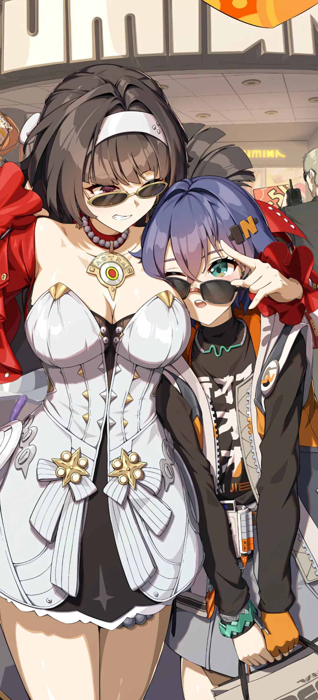 【动漫壁纸】 原神 小胡桃 绝区零 玲 短裙JK美少女米塔 插画美图推荐 动漫壁纸-第1张