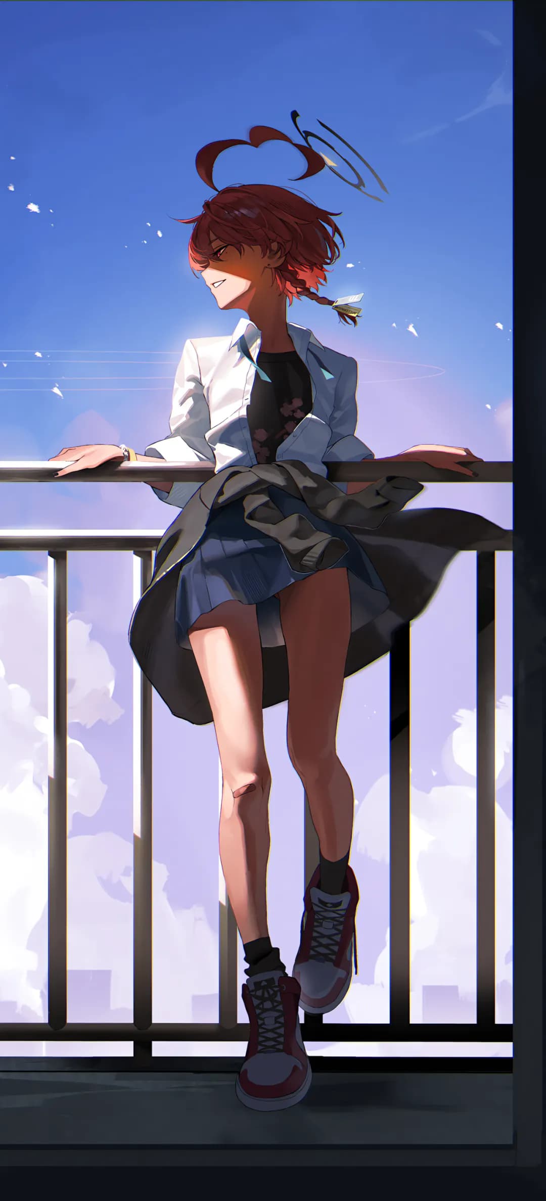 【动漫壁纸】 原神 小胡桃 绝区零 玲 短裙JK美少女米塔 插画美图推荐 动漫壁纸-第5张
