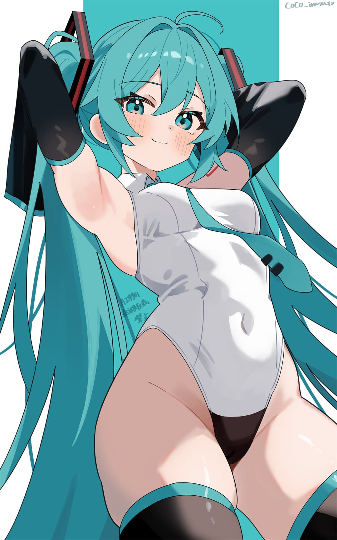 【插画精选】星穹铁道 流萤 初音未来  米塔 海边比基尼雪糕 会员动漫美图推荐 插画精选-第7张