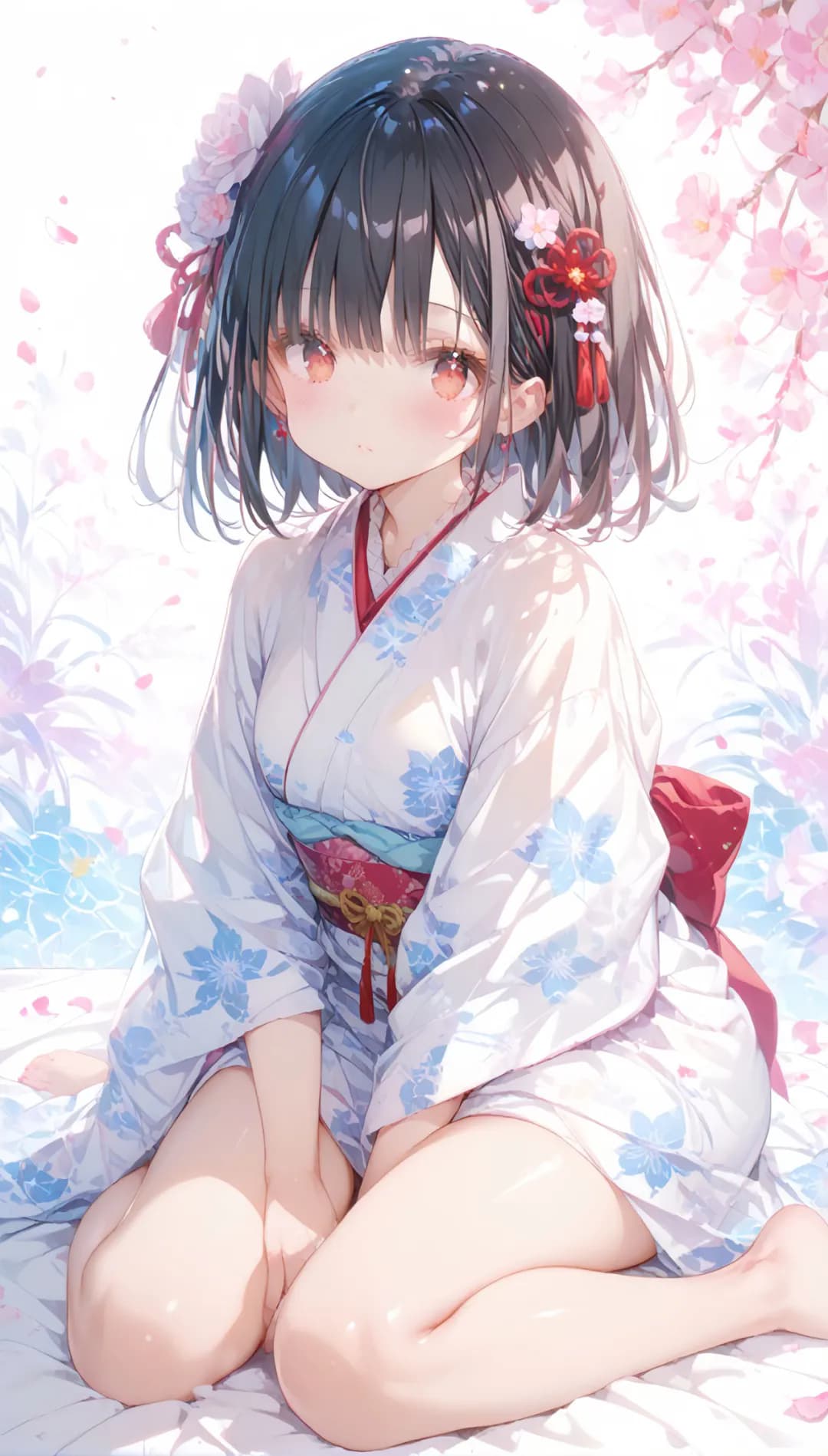 【动漫壁纸】原神 芙宁娜 荧 粉毛双马尾  星穹铁道 阮梅 碧蓝档案 桐生桔梗 砂狼白子 插画美图推荐 动漫壁纸-第8张