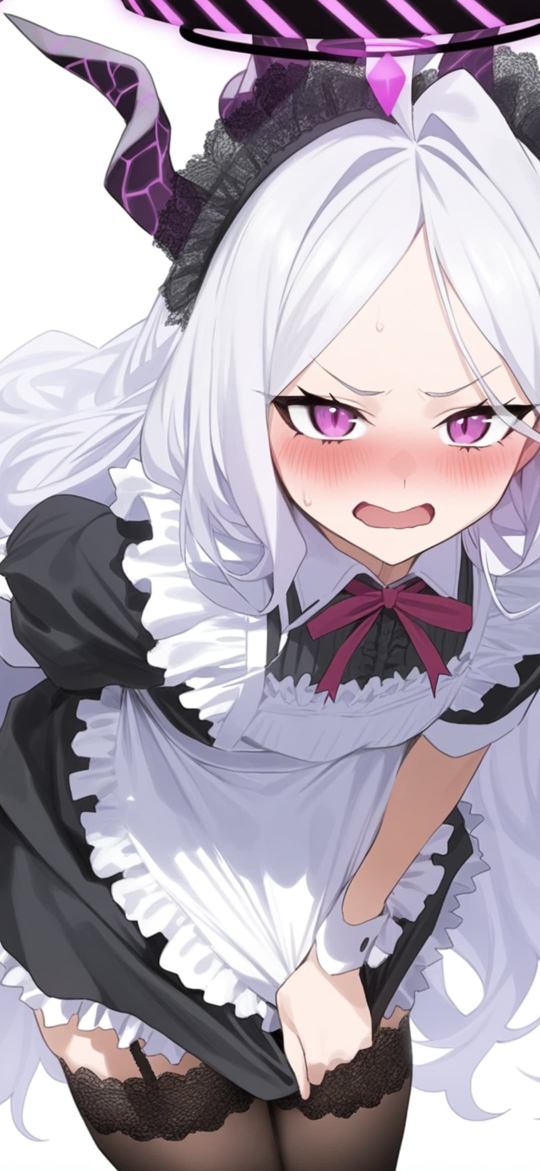 【动漫壁纸】JK制服美少女 明日方舟 斯卡蒂 原神 仆人 星穹铁道 知更鸟 插画美图推荐 手机壁纸-第8张