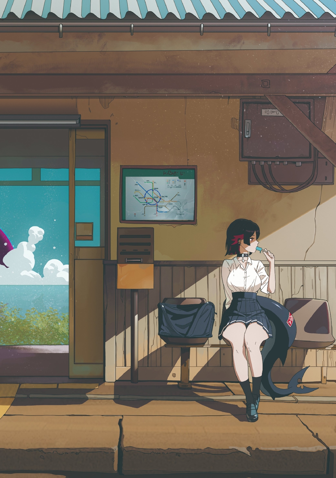 绝区零—艾莲鲨 插画-第8张