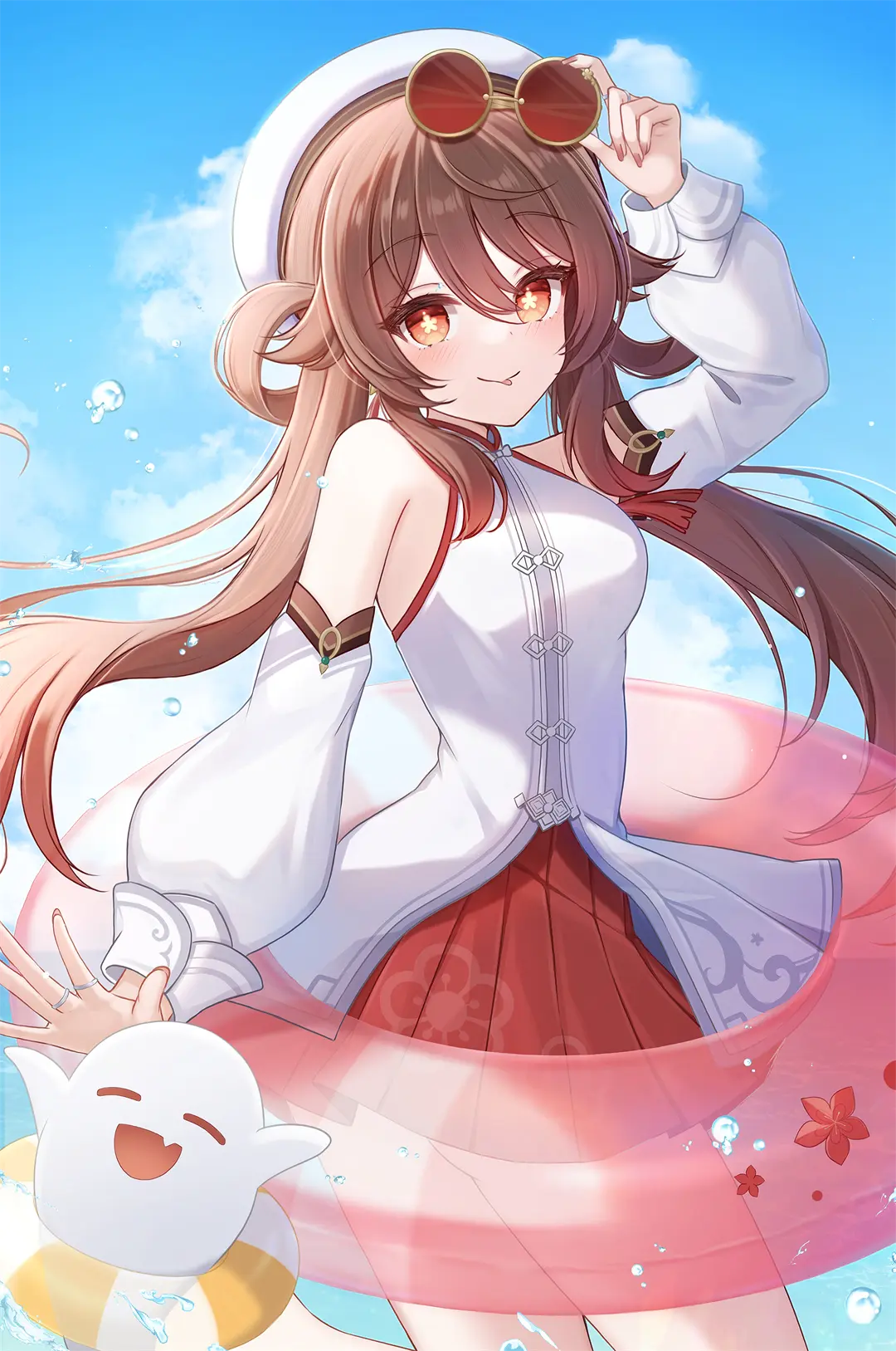 【插画美图】崩坏：星穹铁道 花火 流萤 原神 小胡桃 女仆装兽耳少女 精灵宝可梦 珊瑚 动漫壁纸推荐 P站美图-第1张