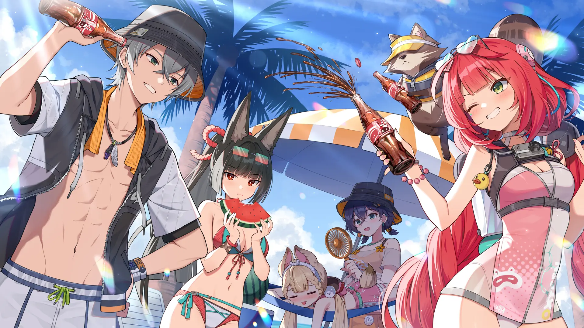 【电脑壁纸】崩坏：星穹铁道 镜流 Fate 佐佐木小次郎  明日方舟 黍 插画美图推荐 壁纸-第1张
