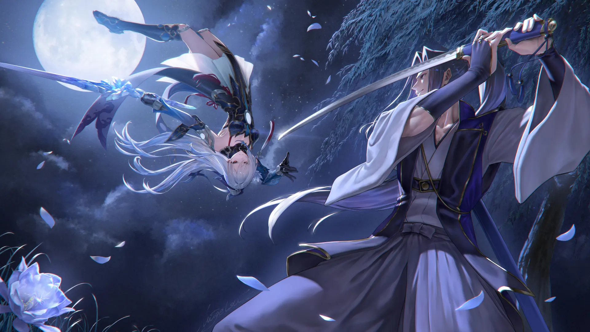【电脑壁纸】崩坏：星穹铁道 镜流 Fate 佐佐木小次郎  明日方舟 黍 插画美图推荐 壁纸-第5张