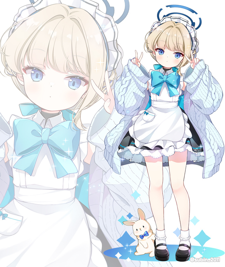 小小的，也很可爱🥰 ​​​ 蔚蓝档案@subin_2011 插画-第1张
