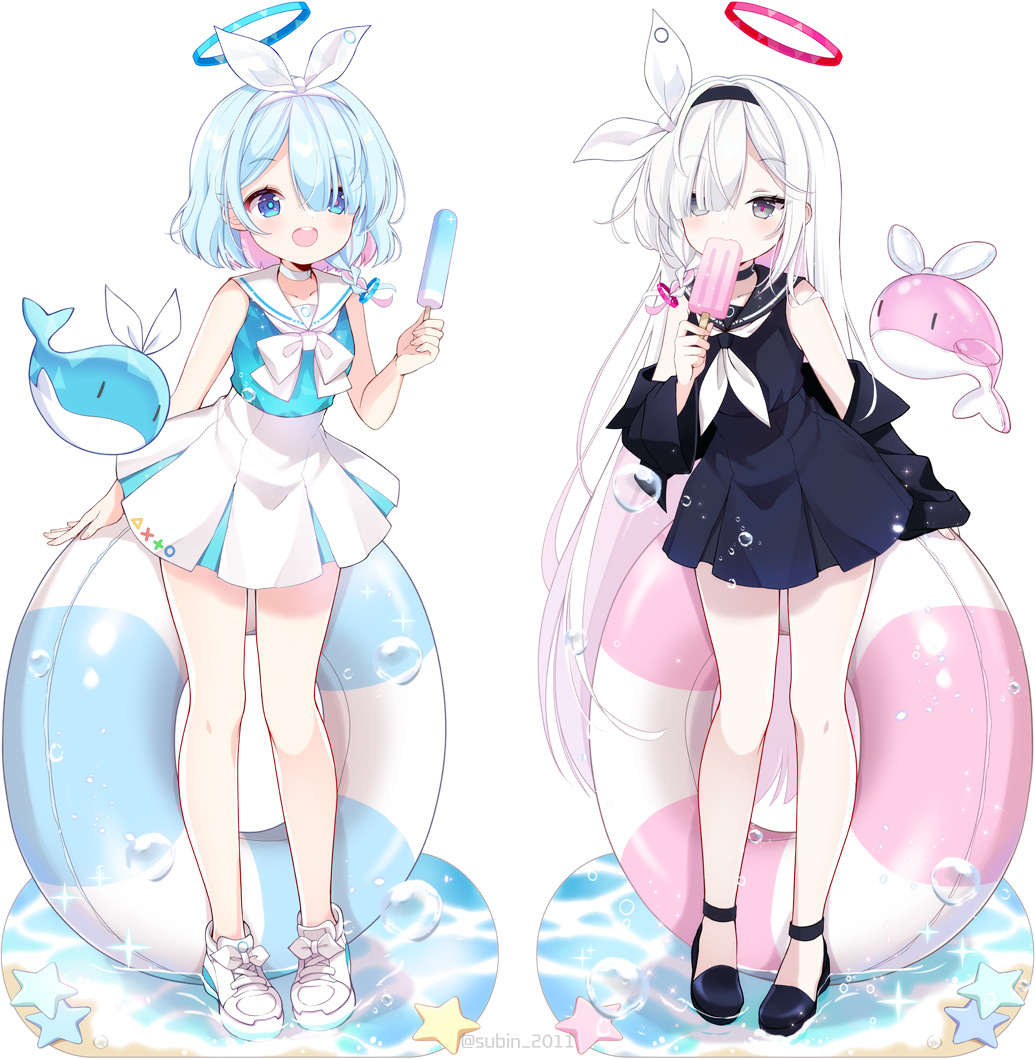 小小的，也很可爱🥰 ​​​ 蔚蓝档案@subin_2011 插画-第9张
