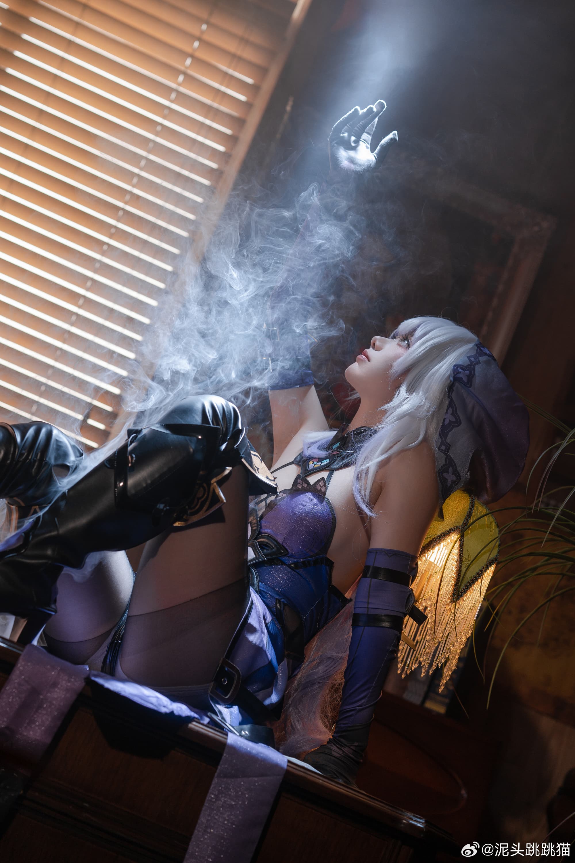 COSPLAY 最近过的怎么样？有烦心事的话，要让我替你占卜…决定选择吗？黑天鹅@泥头跳跳猫 COSPLAY-第6张
