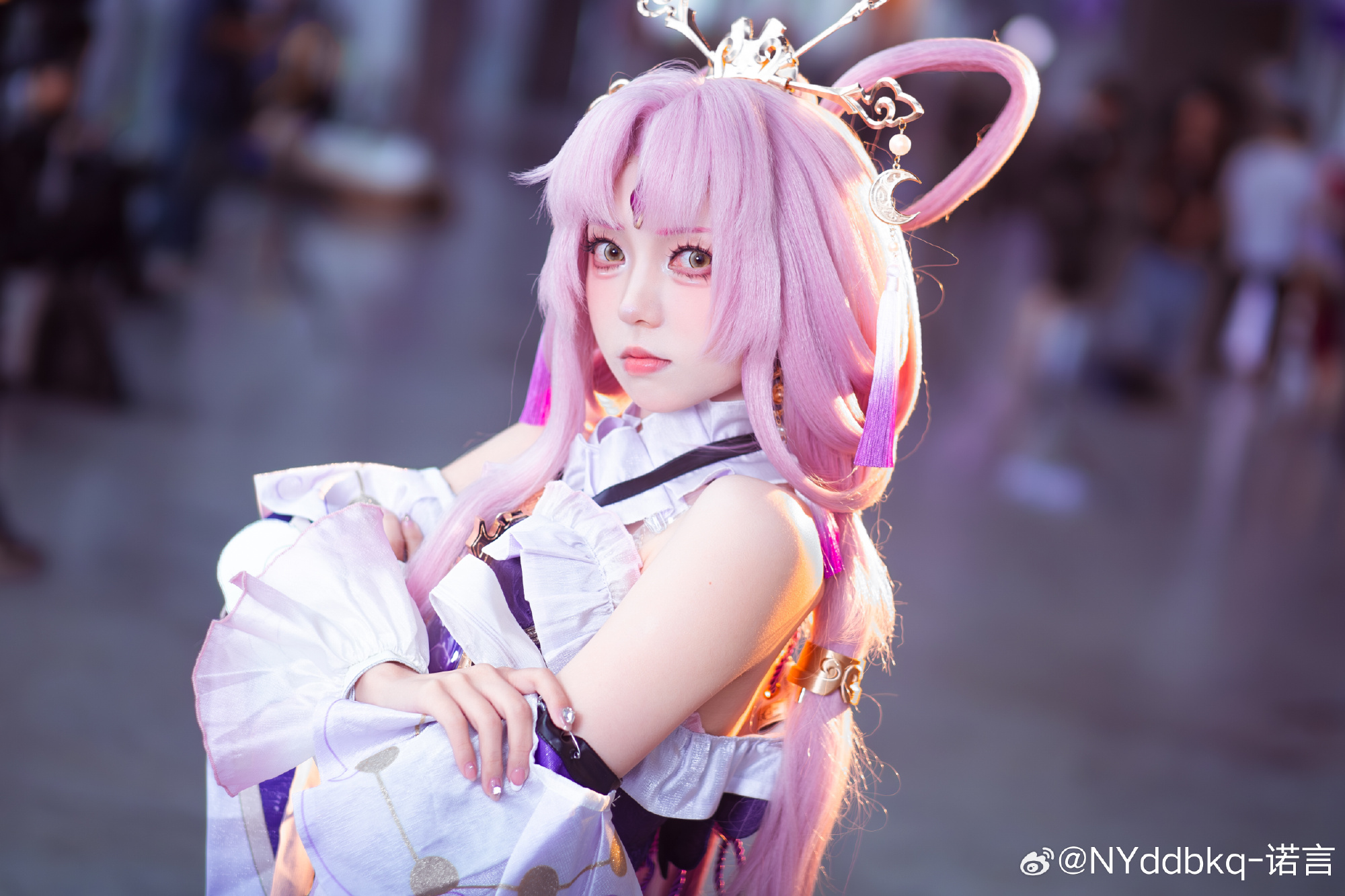 COSPLAY 雕虫小技，你的一举一动，早在法眼瞻测之内 符玄@NYddbkq-诺言 COSPLAY-第2张