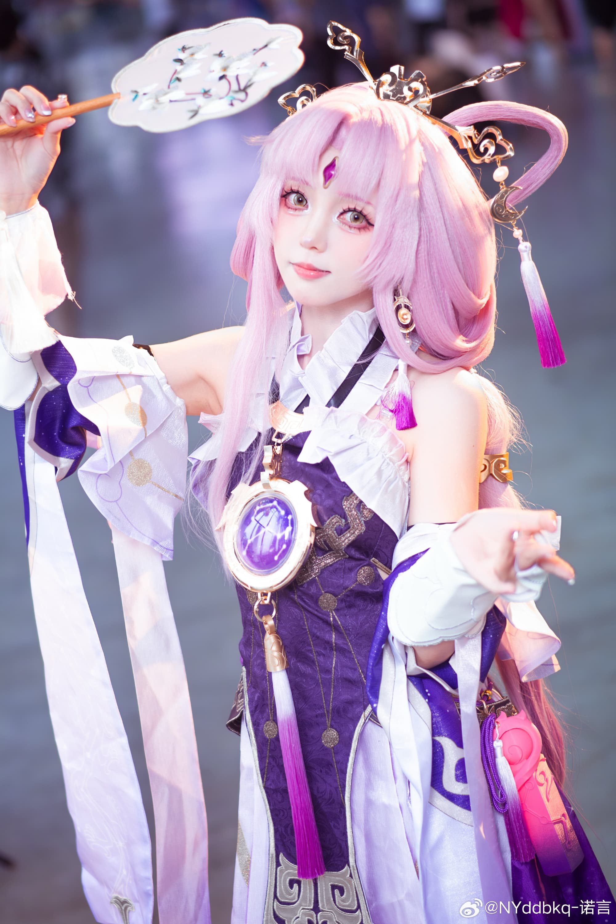 COSPLAY 雕虫小技，你的一举一动，早在法眼瞻测之内 符玄@NYddbkq-诺言 COSPLAY-第1张