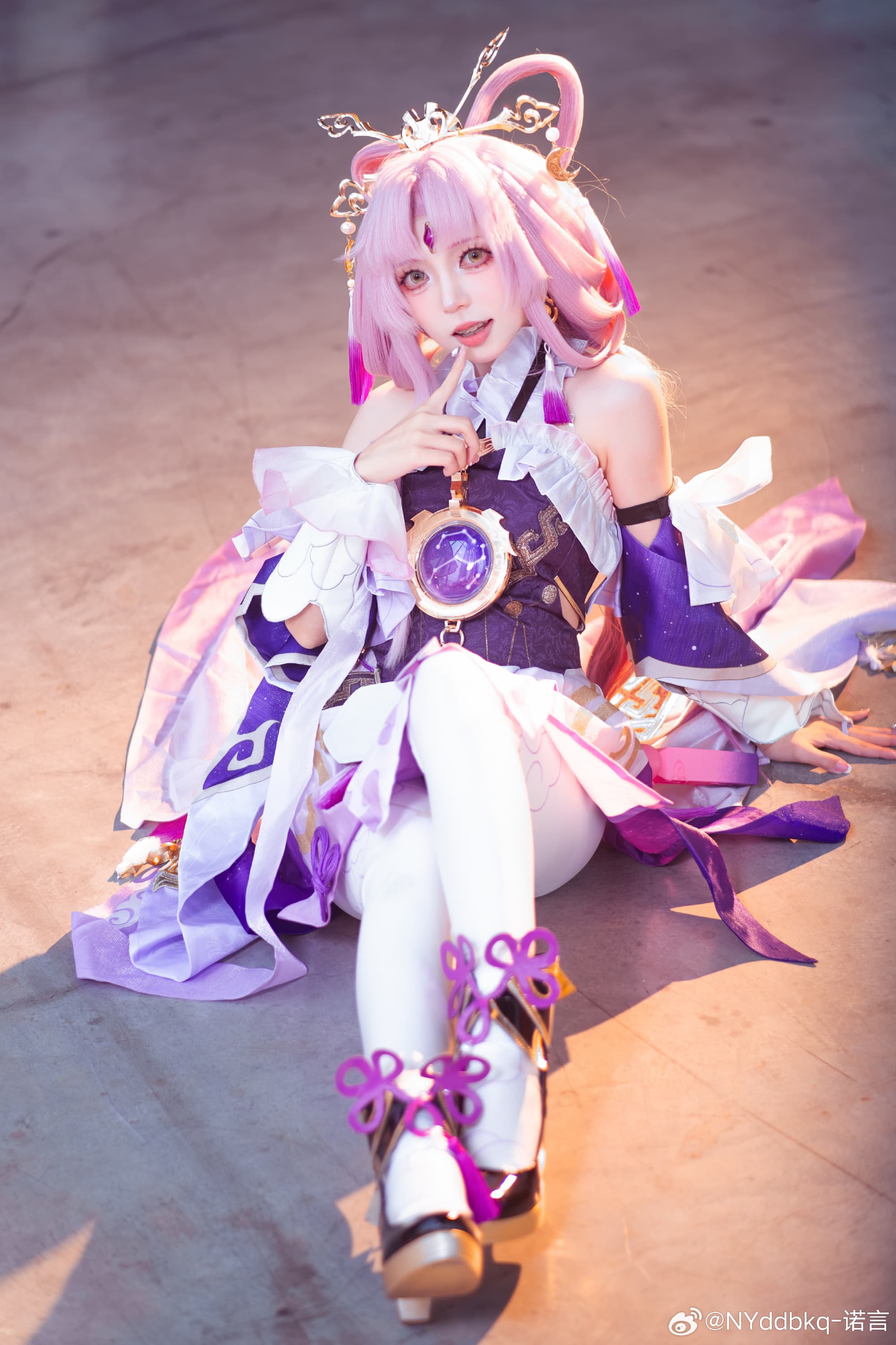 COSPLAY 雕虫小技，你的一举一动，早在法眼瞻测之内 符玄@NYddbkq-诺言 COSPLAY-第3张