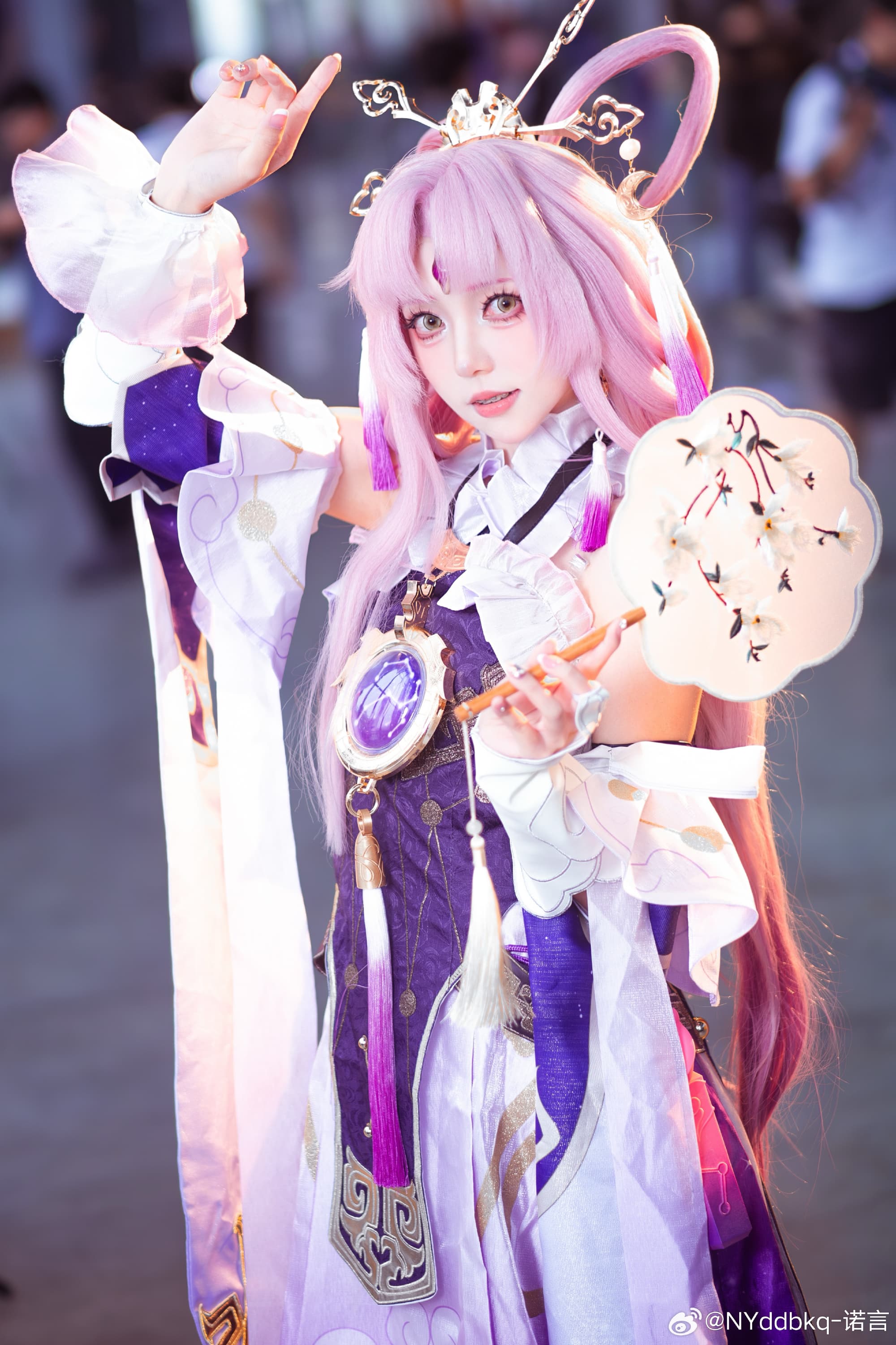 COSPLAY 雕虫小技，你的一举一动，早在法眼瞻测之内 符玄@NYddbkq-诺言 COSPLAY-第5张