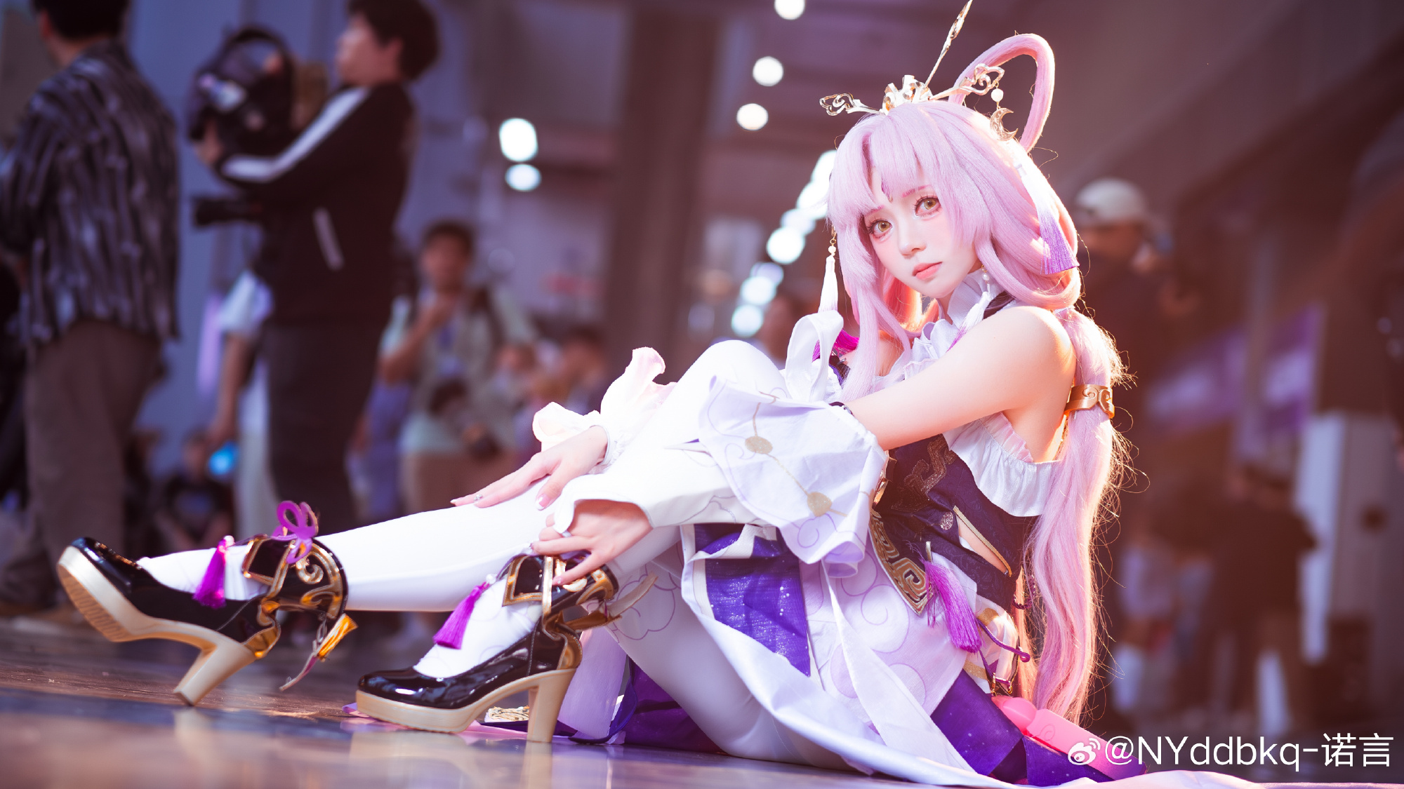 COSPLAY 雕虫小技，你的一举一动，早在法眼瞻测之内 符玄@NYddbkq-诺言 COSPLAY-第6张