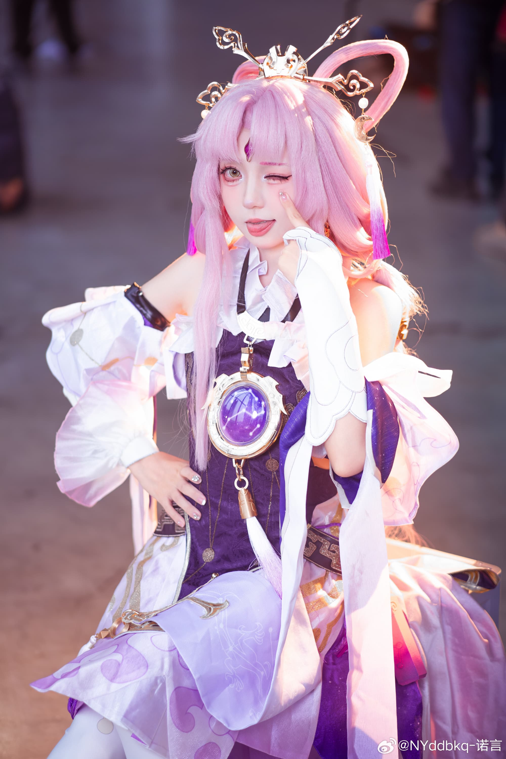 COSPLAY 雕虫小技，你的一举一动，早在法眼瞻测之内 符玄@NYddbkq-诺言 COSPLAY-第8张
