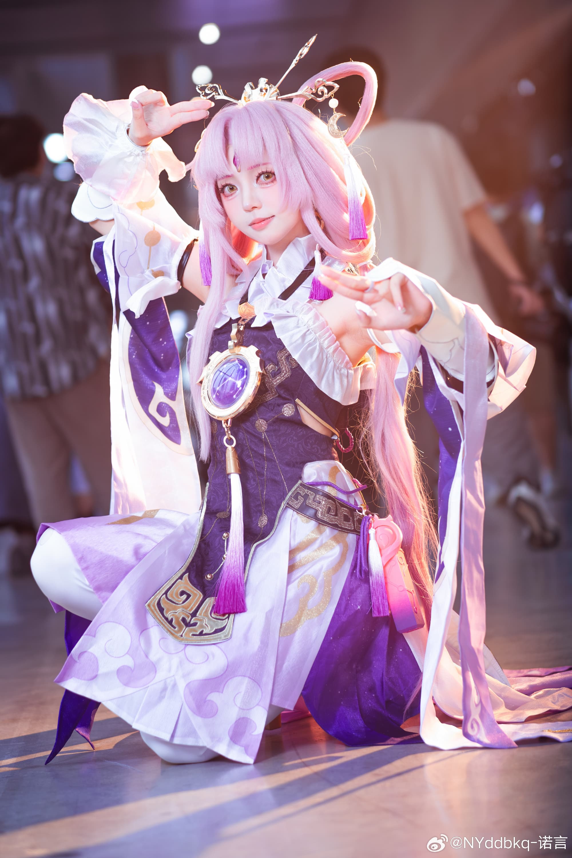COSPLAY 雕虫小技，你的一举一动，早在法眼瞻测之内 符玄@NYddbkq-诺言 COSPLAY-第9张