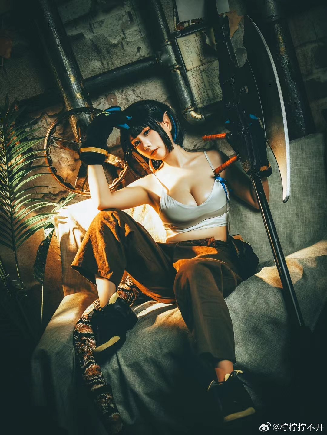 COSPLAY 明日方舟  森蚺cos 🐍@修修猫ww COSPLAY-第3张