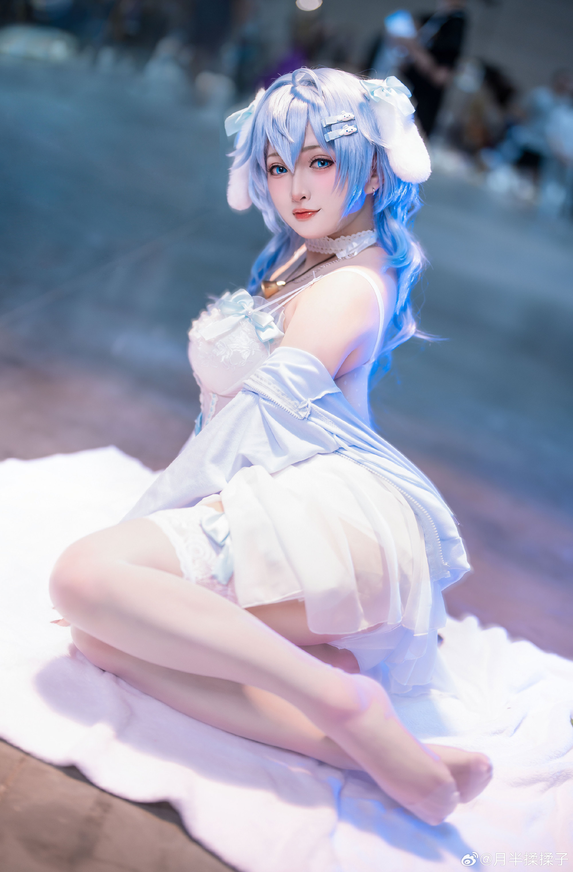 COSPLAY 原神 甘雨玉桂狗同人@月半揉揉子 COSPLAY-第1张