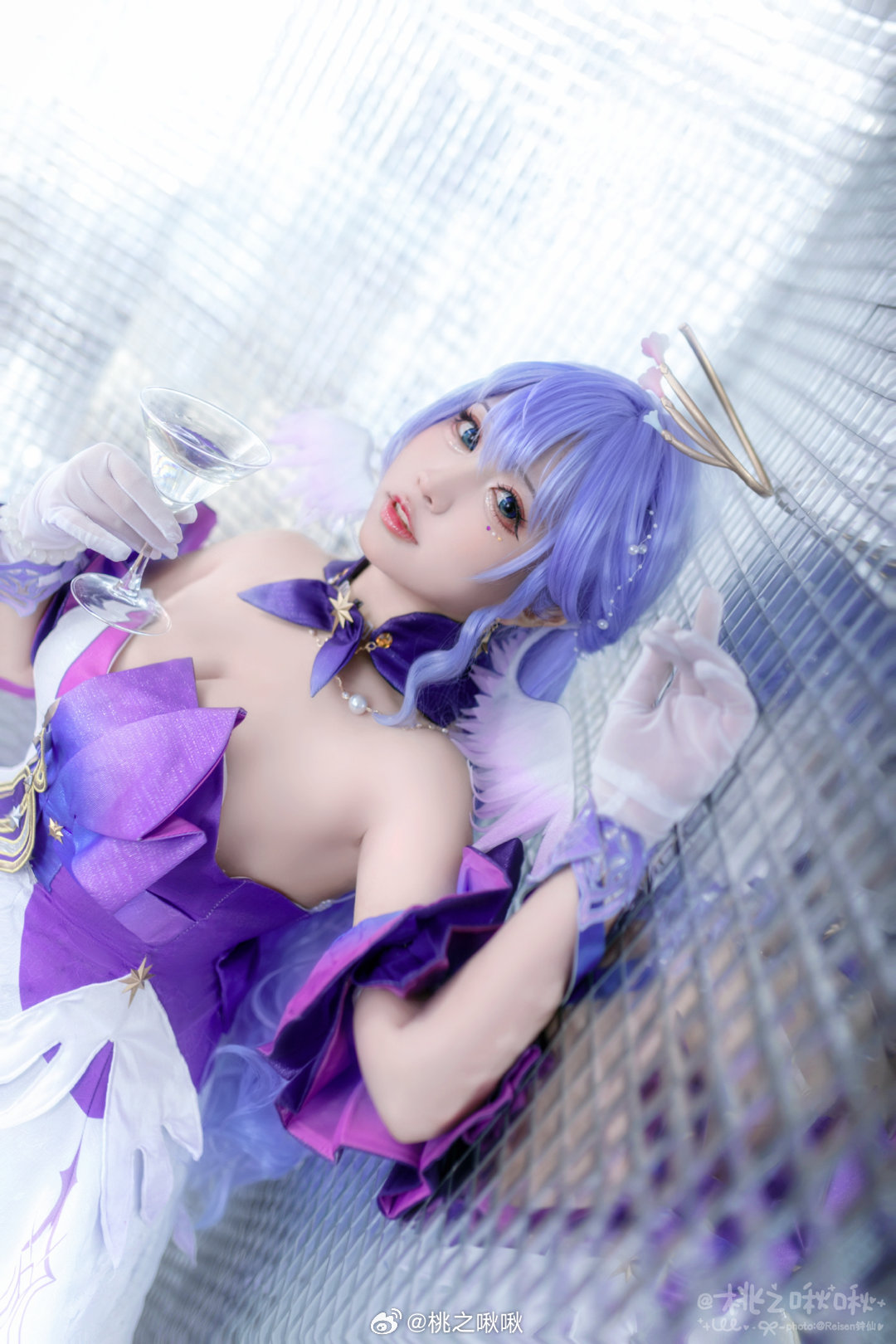 COSPLAY 但无人在意 聚光灯下知更鸟真正的愿望。崩坏：星穹铁道 知更鸟@桃之啾啾 COSPLAY-第1张