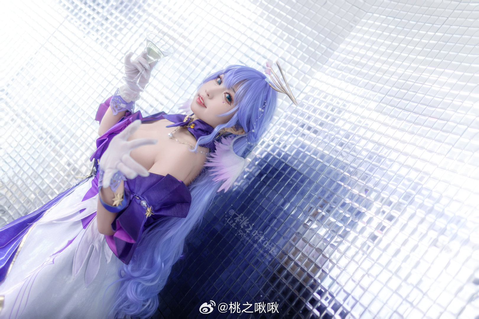 COSPLAY 但无人在意 聚光灯下知更鸟真正的愿望。崩坏:星穹铁道 知更鸟@桃之啾啾 COSPLAY-第8张
