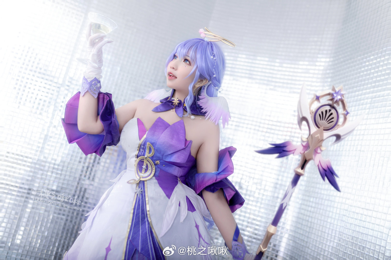 COSPLAY 但无人在意 聚光灯下知更鸟真正的愿望。崩坏：星穹铁道 知更鸟@桃之啾啾 COSPLAY-第4张