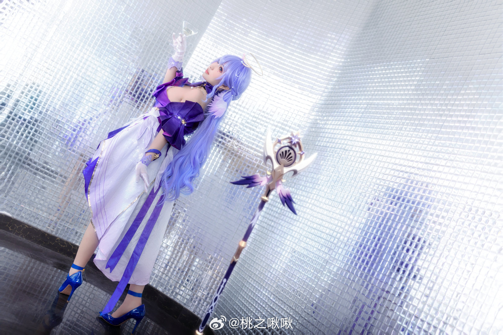 COSPLAY 但无人在意 聚光灯下知更鸟真正的愿望。崩坏:星穹铁道 知更鸟@桃之啾啾 COSPLAY-第9张