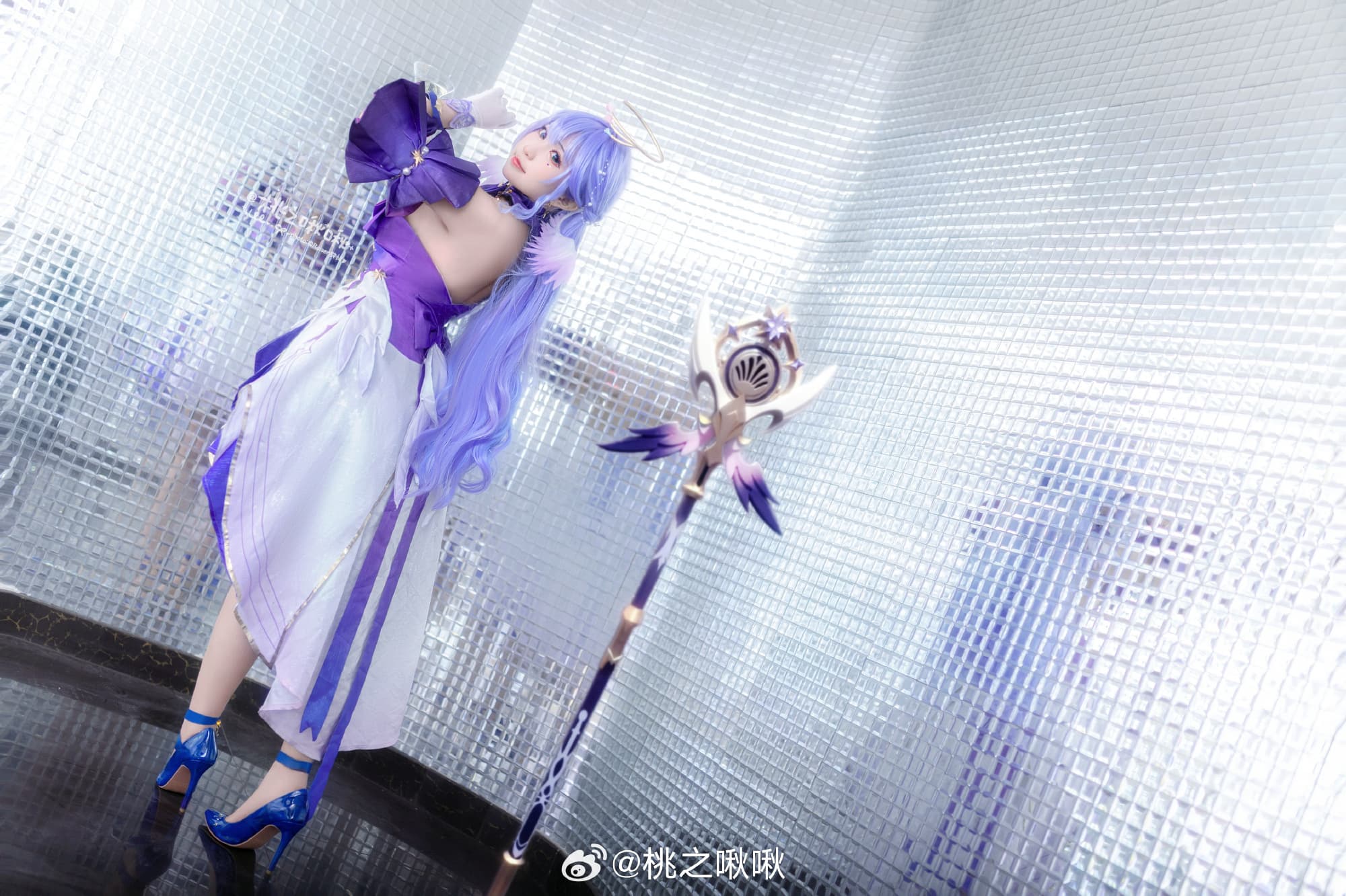 COSPLAY 但无人在意 聚光灯下知更鸟真正的愿望。崩坏:星穹铁道 知更鸟@桃之啾啾 COSPLAY-第7张