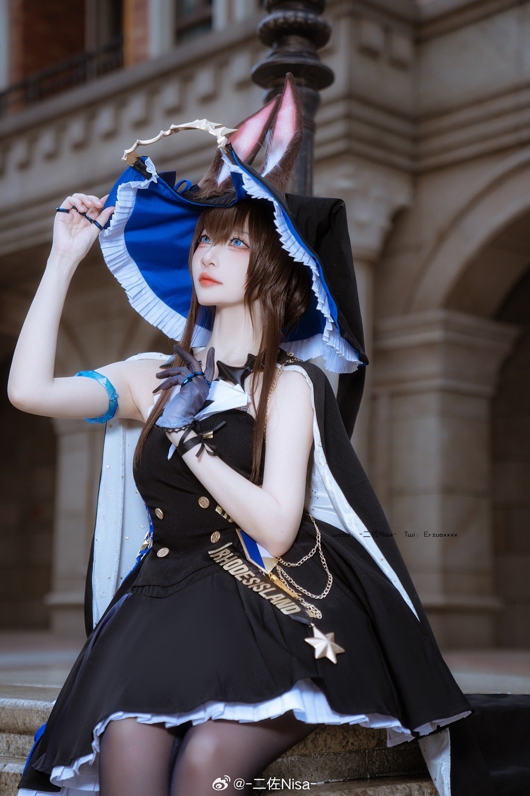 COSPLAY 博士，感谢你来听我的演奏 明日方舟 阿米娅@-二佐Nisa- COSPLAY-第9张