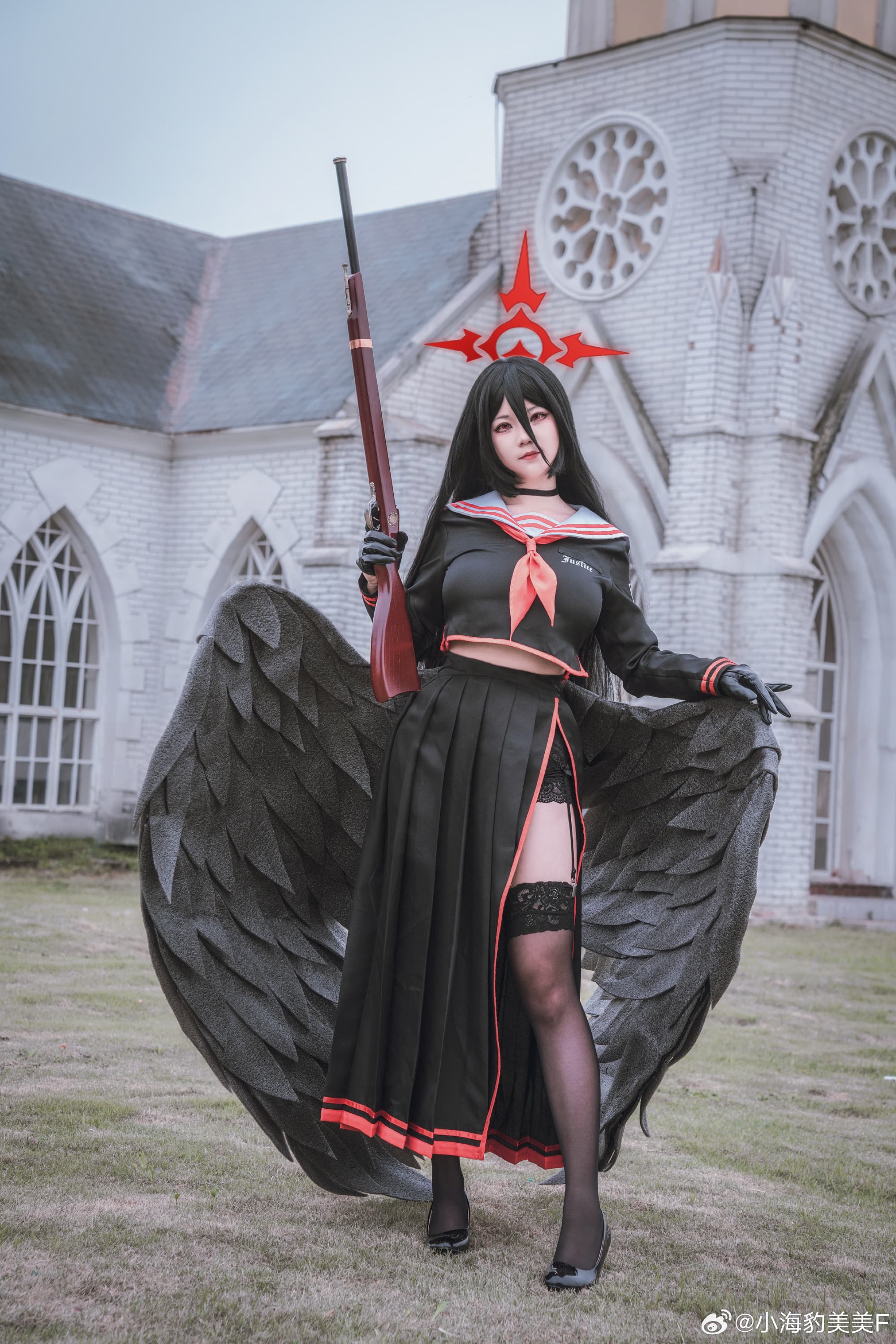 COSPLAY 蔚蓝档案 羽川莲见@小海豹美美F COSPLAY-第2张