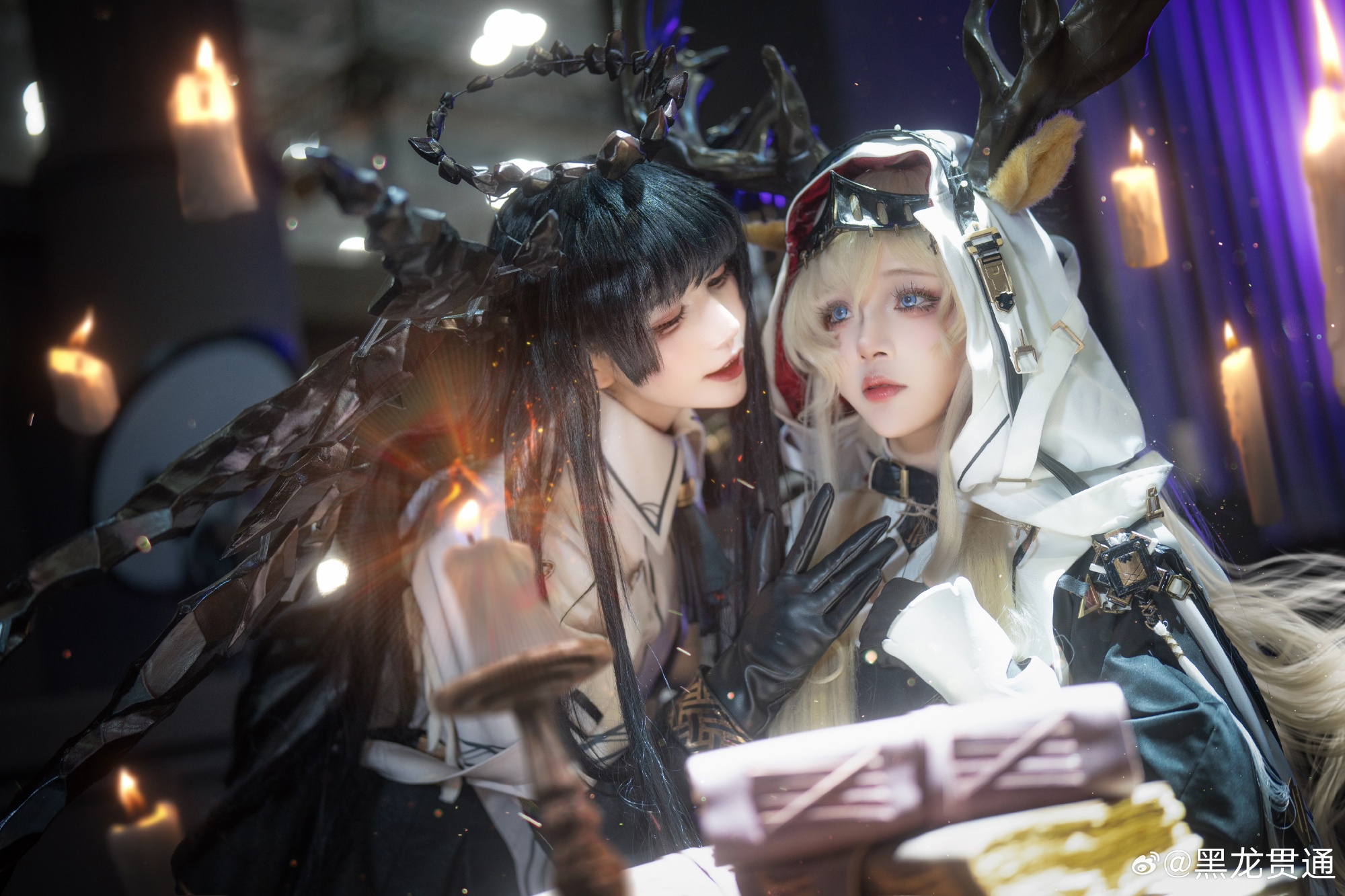 COSPLAY 明日方舟 薇薇安娜·德罗斯特@黑龙贯通 COSPLAY-第6张