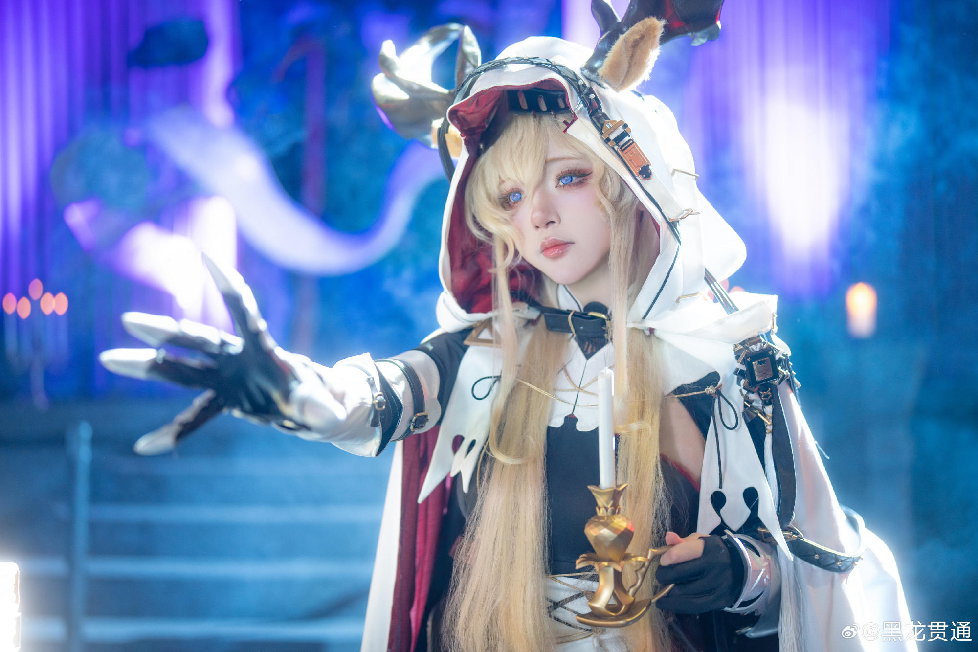 COSPLAY 明日方舟 薇薇安娜·德罗斯特@黑龙贯通 COSPLAY-第3张
