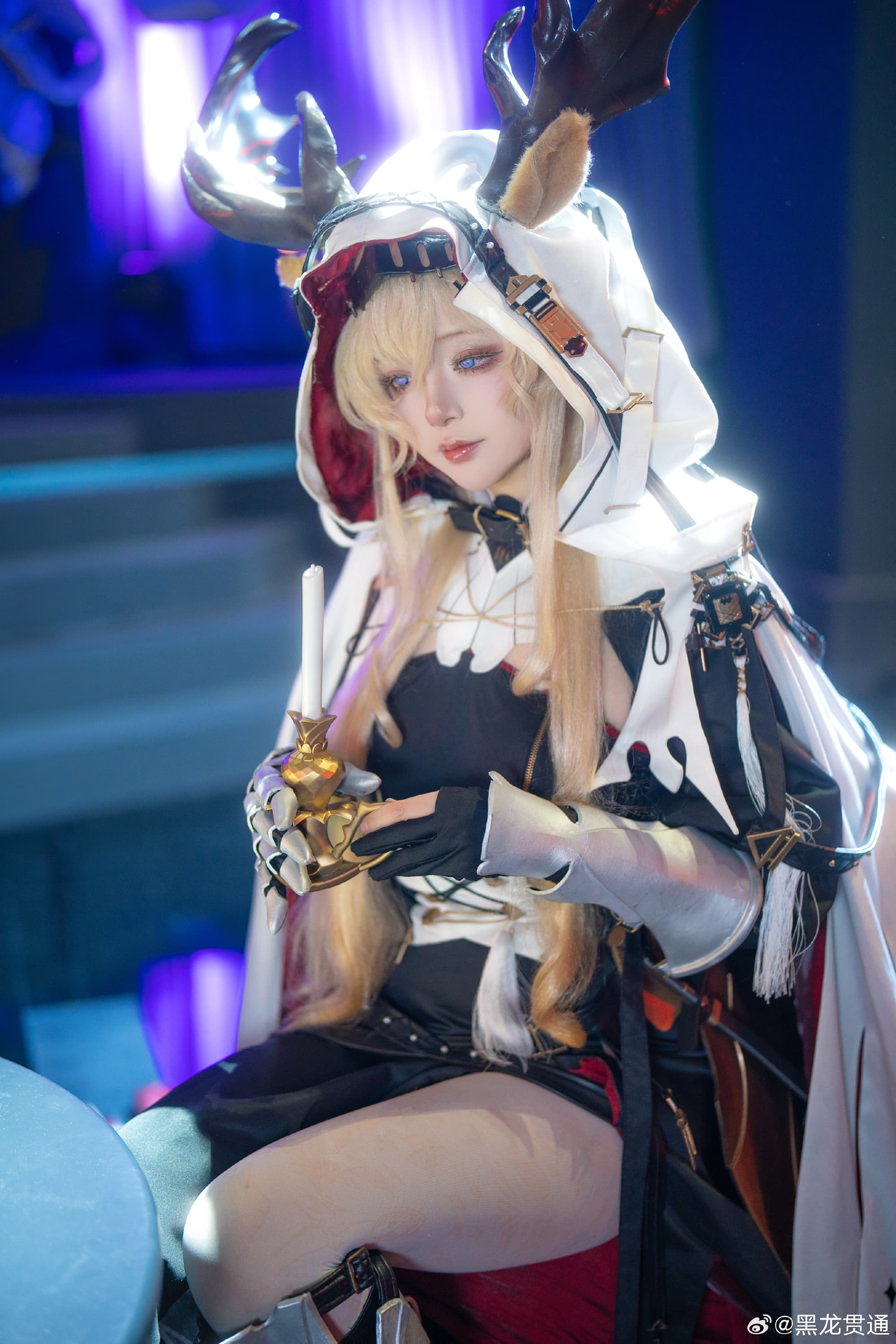 COSPLAY 明日方舟 薇薇安娜·德罗斯特@黑龙贯通 COSPLAY-第1张
