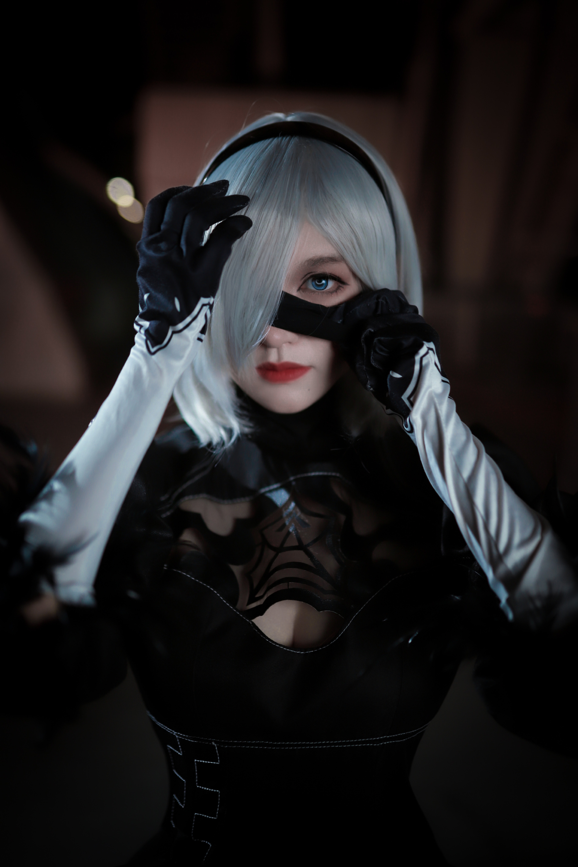 COSPLAY 存在都是为了毁灭而设计 尼尔:机械纪元 2B@啵酱痴 COSPLAY-第1张