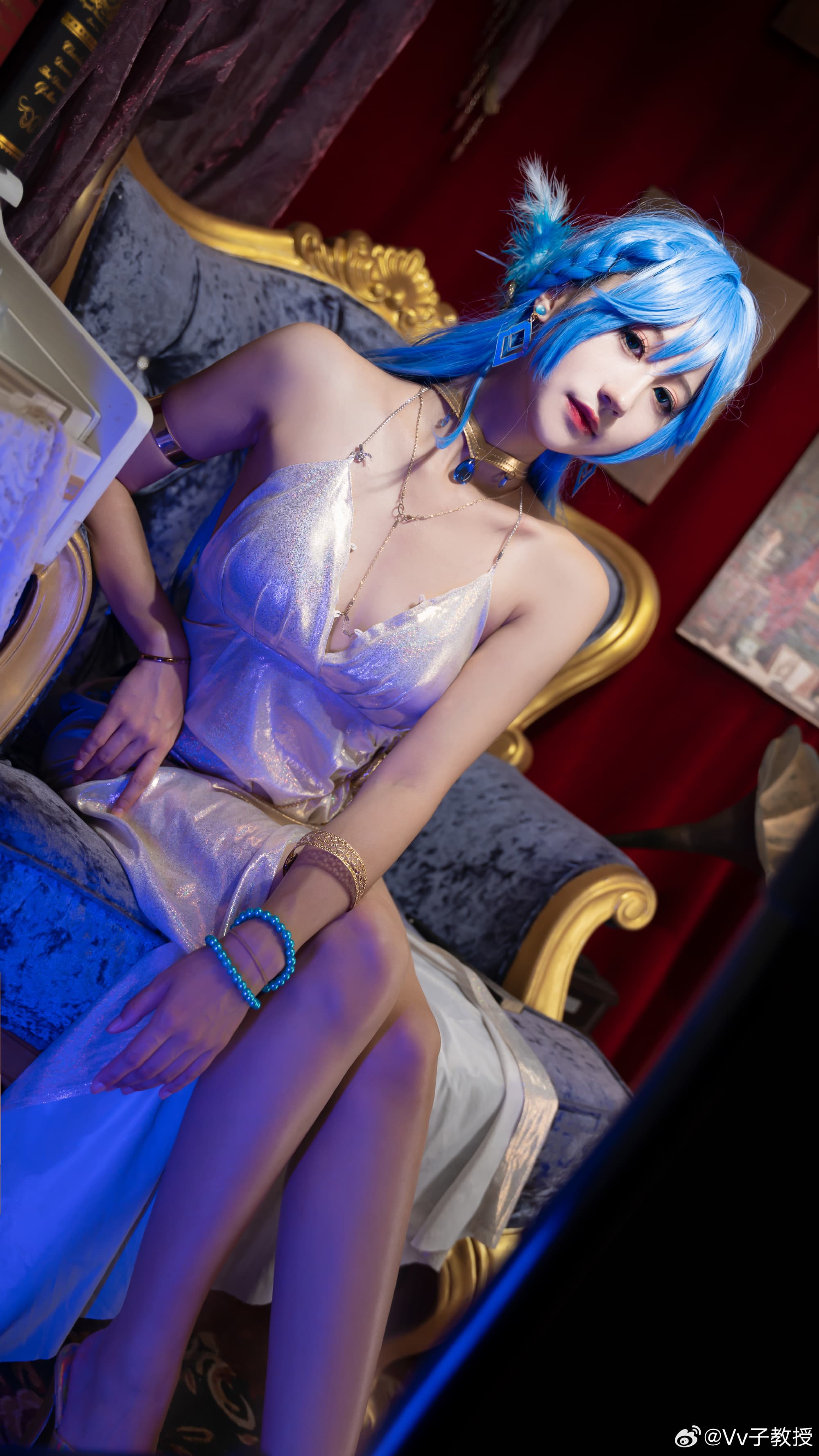 COSPLAY nikke:胜利女神 妮姬胜利女神@Vv子教授 COSPLAY-第4张