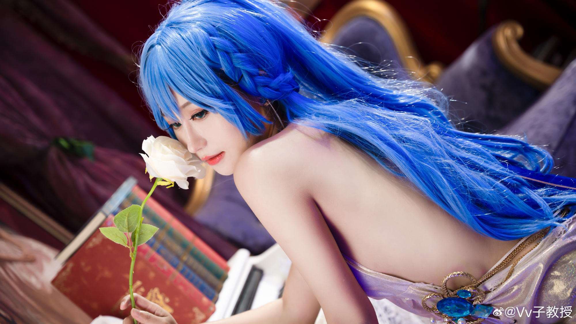 COSPLAY nikke:胜利女神 妮姬胜利女神@Vv子教授 COSPLAY-第6张